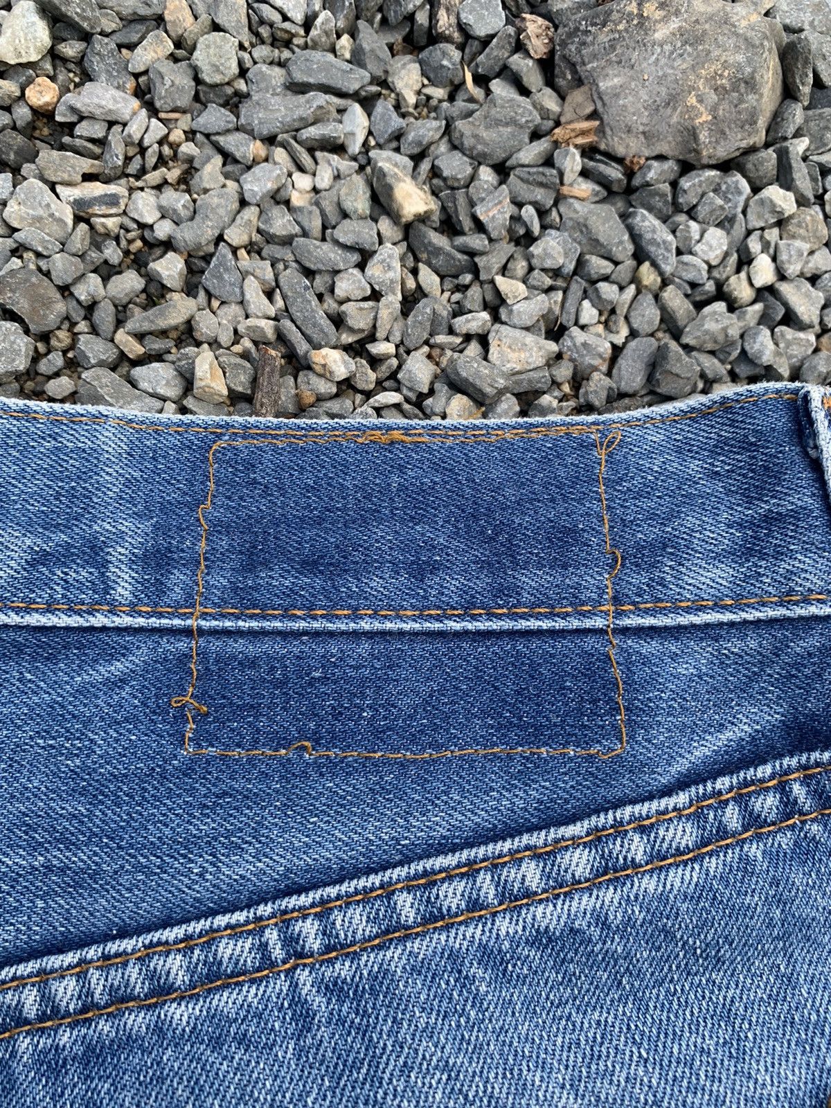 Levi's VINTAGE LEVIS 501 BIG E 555 SELVEDGE FADED DISTRESSED DENIM Size US 29 - 10 Thumbnail