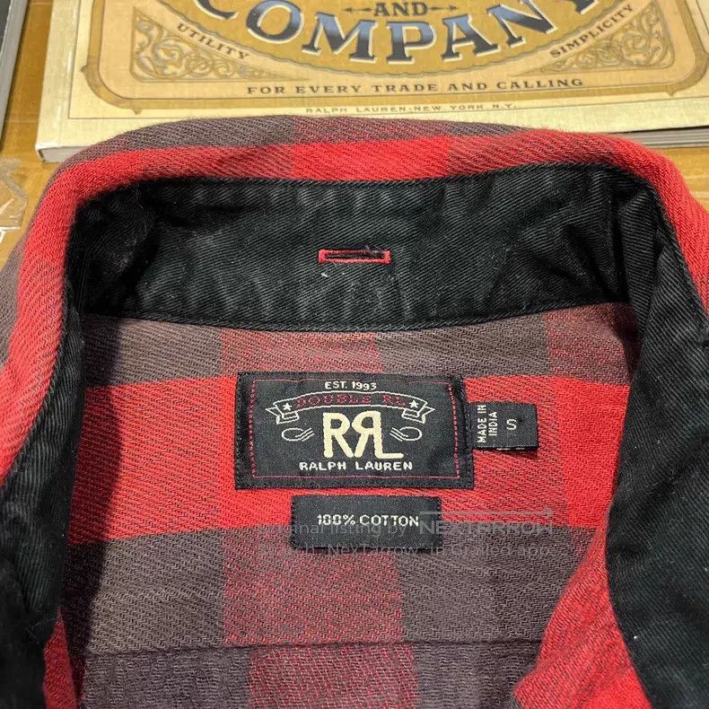 RRL Ralph Lauren RRL Ralph Lauren Vintage Plaid Shirt Size US S / EU 44-46 / 1 - 4 Thumbnail
