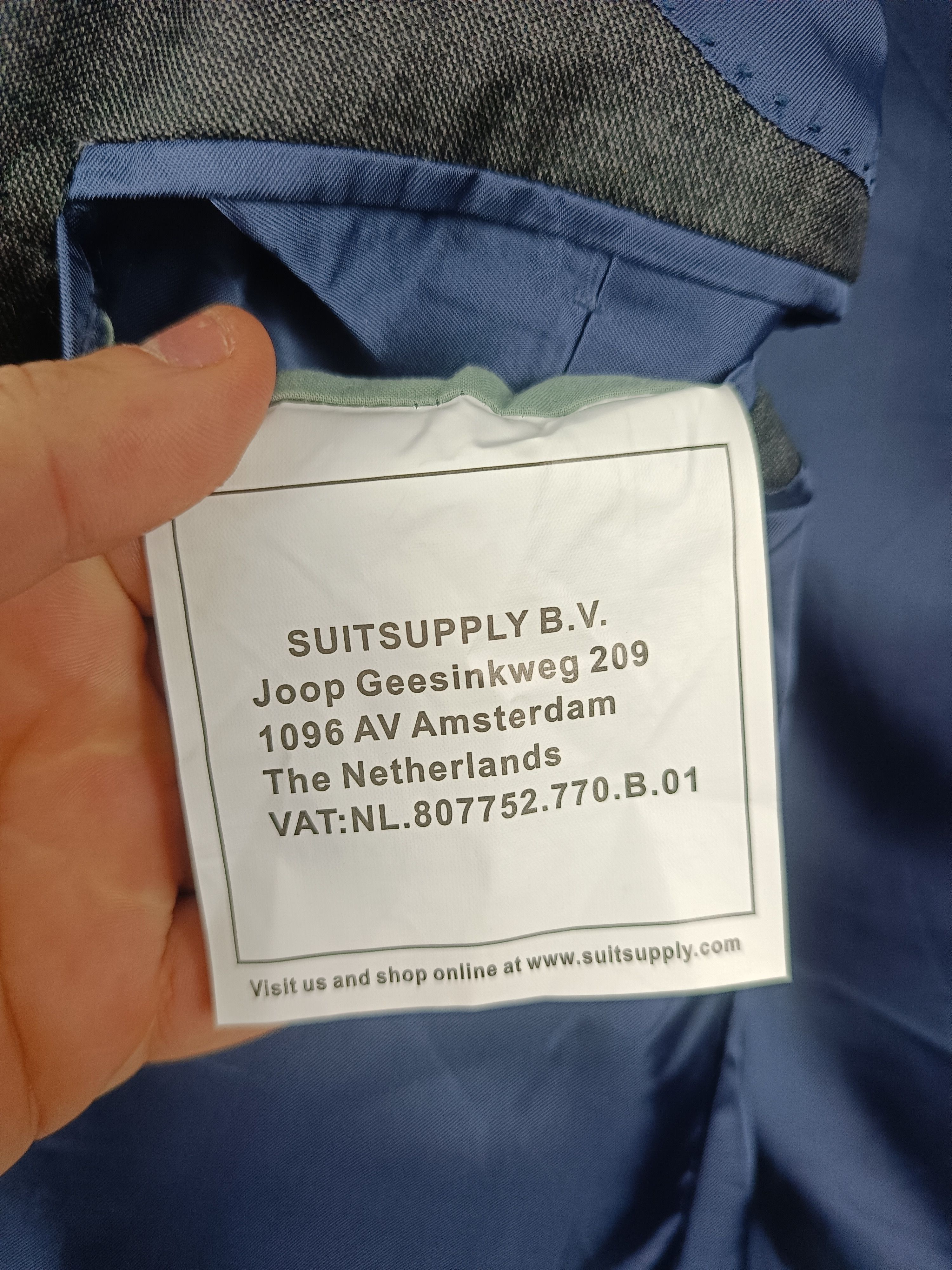 Suitsupply × Vitale Barberis Canonico Wool blazer Suitsupply x Vitale Barberis Canonico size 38 M Size 38R - 5 Thumbnail