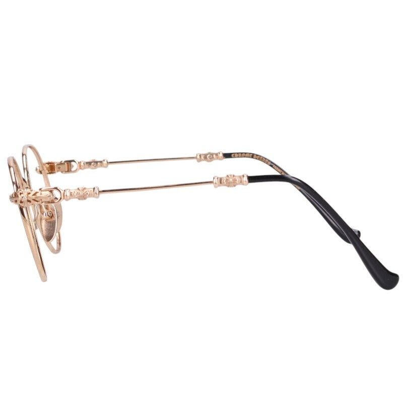 Chrome Hearts Chrome Hearts Bubba-A Round Metal Glasses Size ONE SIZE - 2 Thumbnail