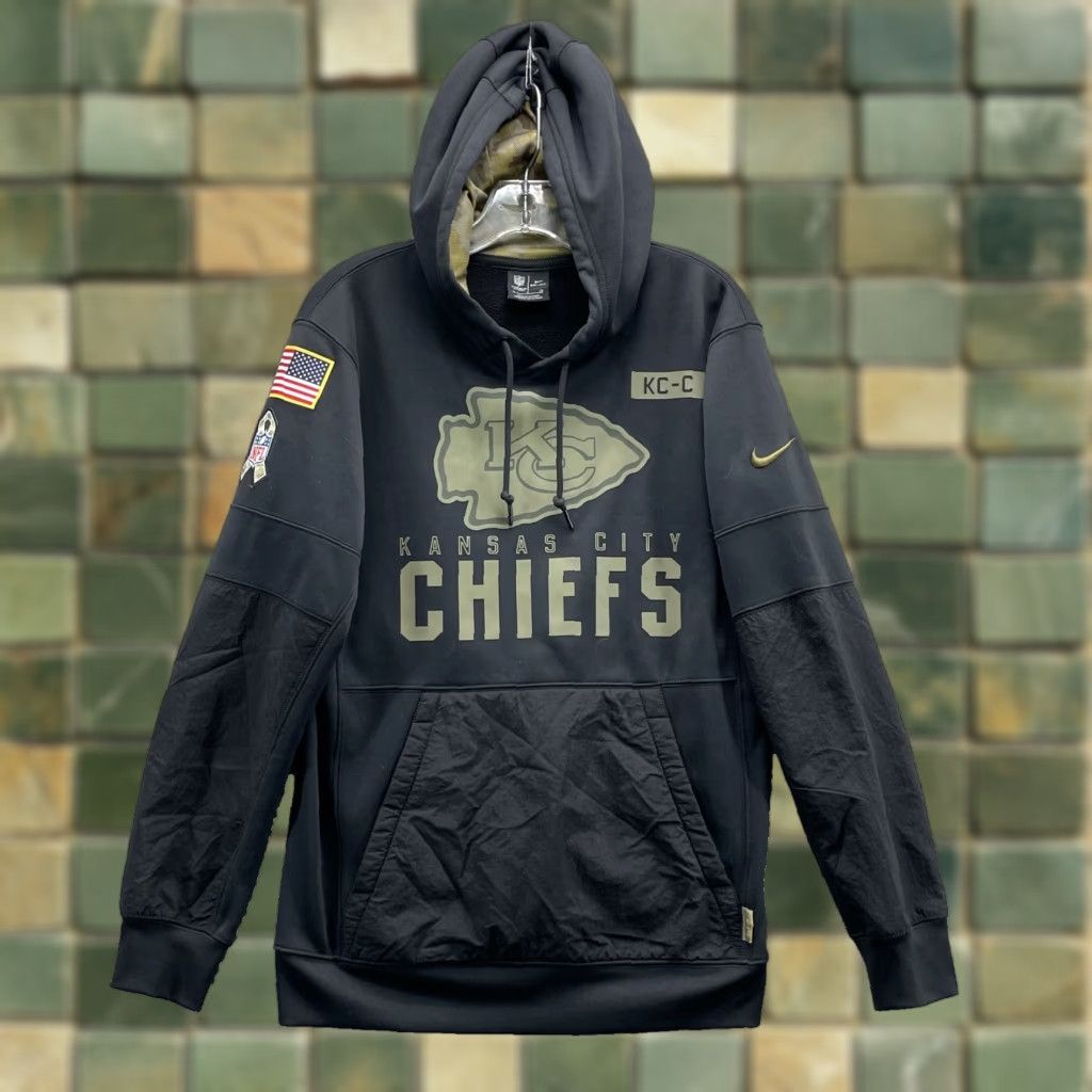 Nike Nike Hoodie Men's Salute to Service On Field Freedom Kansas City Chiefs NFL Graphic Print Black XS/S/M/L? Size US S / EU 44-46 / 1 - 1 Thumbnail
