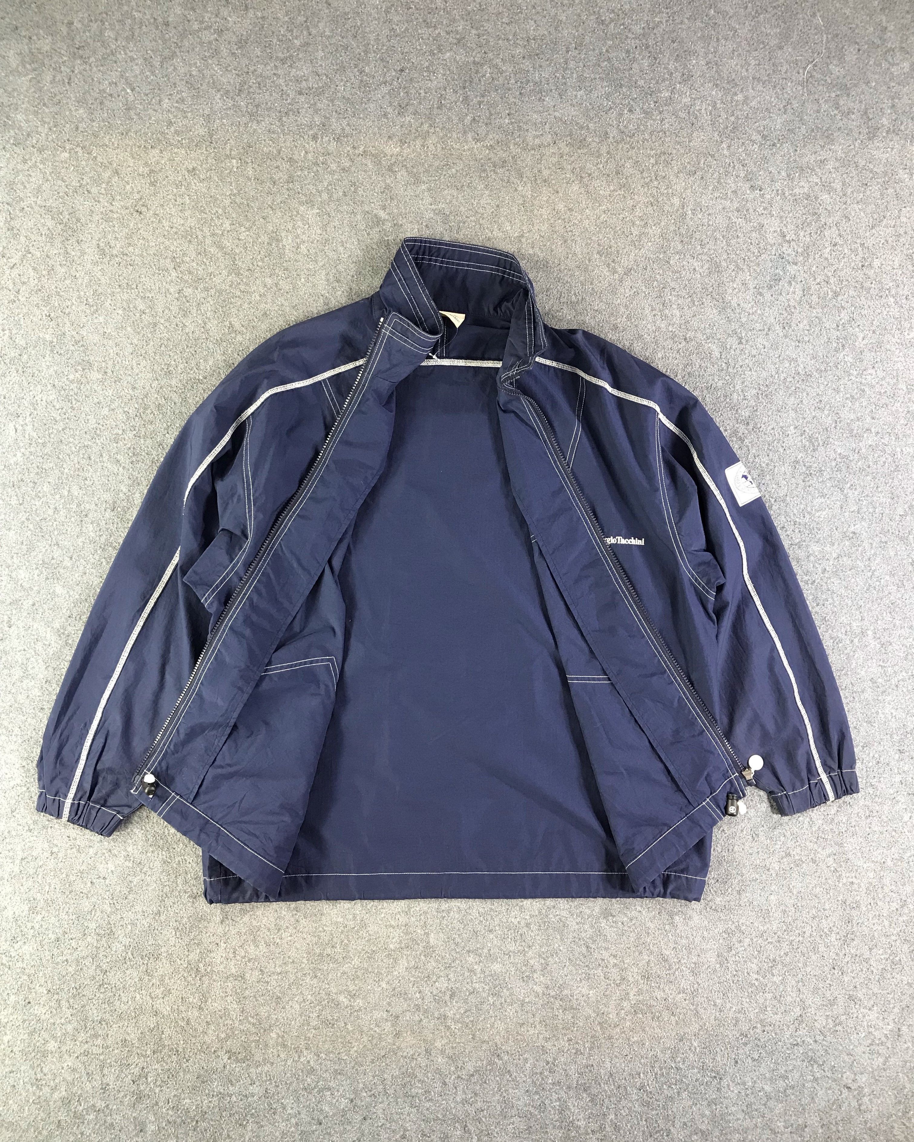 Sergio Tacchini Sergio Tacchini Full Zipper Windbreaker Jacket -JC244 Size US L / EU 52-54 / 3 - 2 Thumbnail