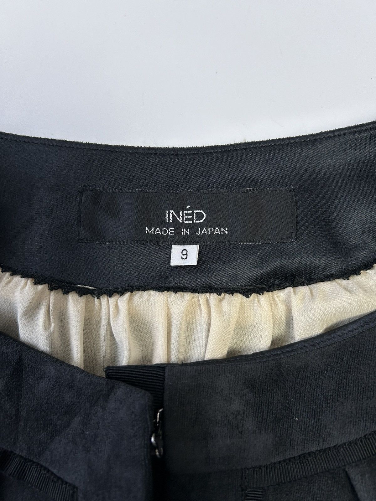 Designer × Japanese Brand × Yohji Yamamoto YOHJI YAMAMOTO INED BLACK SUEDE JACKET Size ONE SIZE - 4 Thumbnail