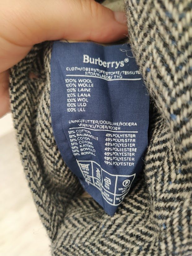 Burberry Vintage Burberrys reversible wool trench / coat Size US XL / EU 56 / 4 - 8 Thumbnail