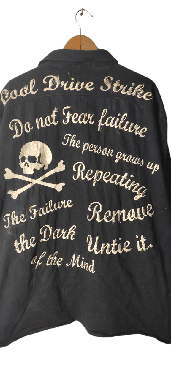 Other VINTAGE PUNK AND BONES SKULL JACKET Size US XXL / EU 58 / 5 - 4 Thumbnail