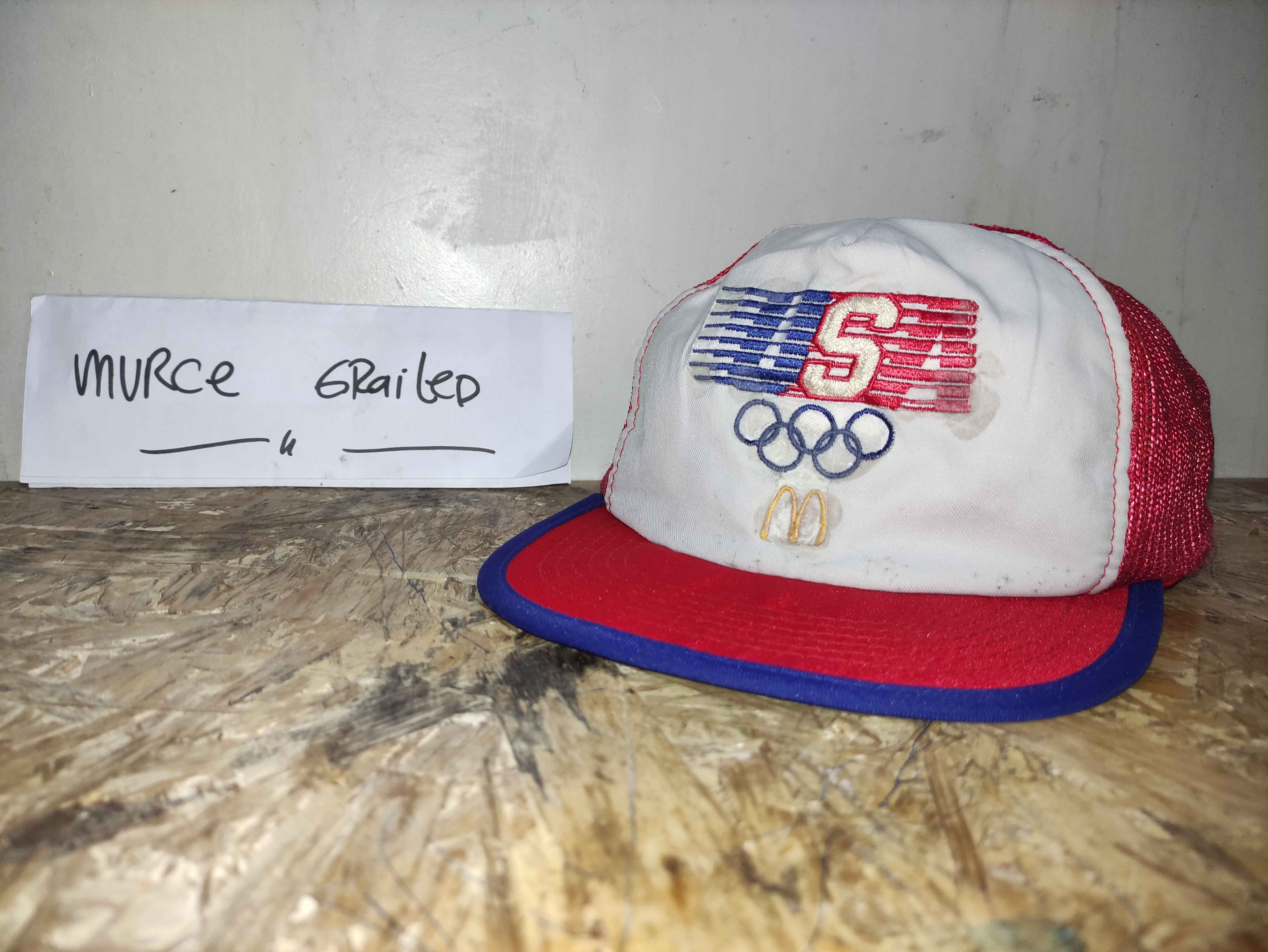 USA Olympics × Vintage Vintage 1984 McDonald’s USA Olympics Trucker Hat Cap Size ONE SIZE - 1 Thumbnail