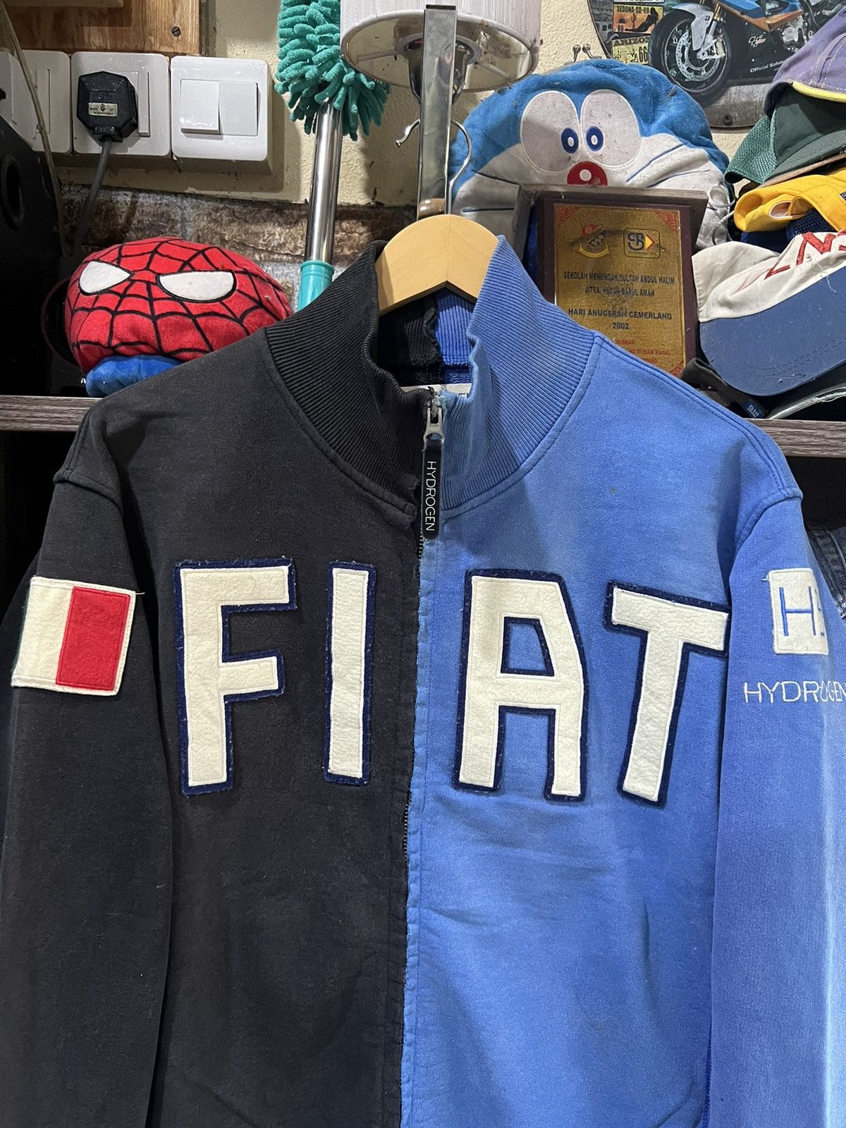 HYDROGEN 🔥Hydrogen FIAT Zipper Jacket Size US L / EU 52-54 / 3 - 3 Thumbnail