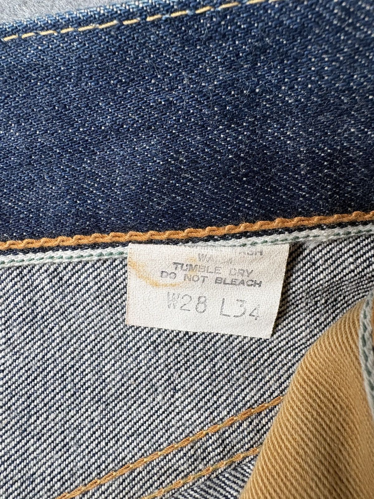 Sugar Cane Sugarcane Archive Selvedge Straight Leg Jeans Indigo Size US 28 / EU 44 - 5 Thumbnail