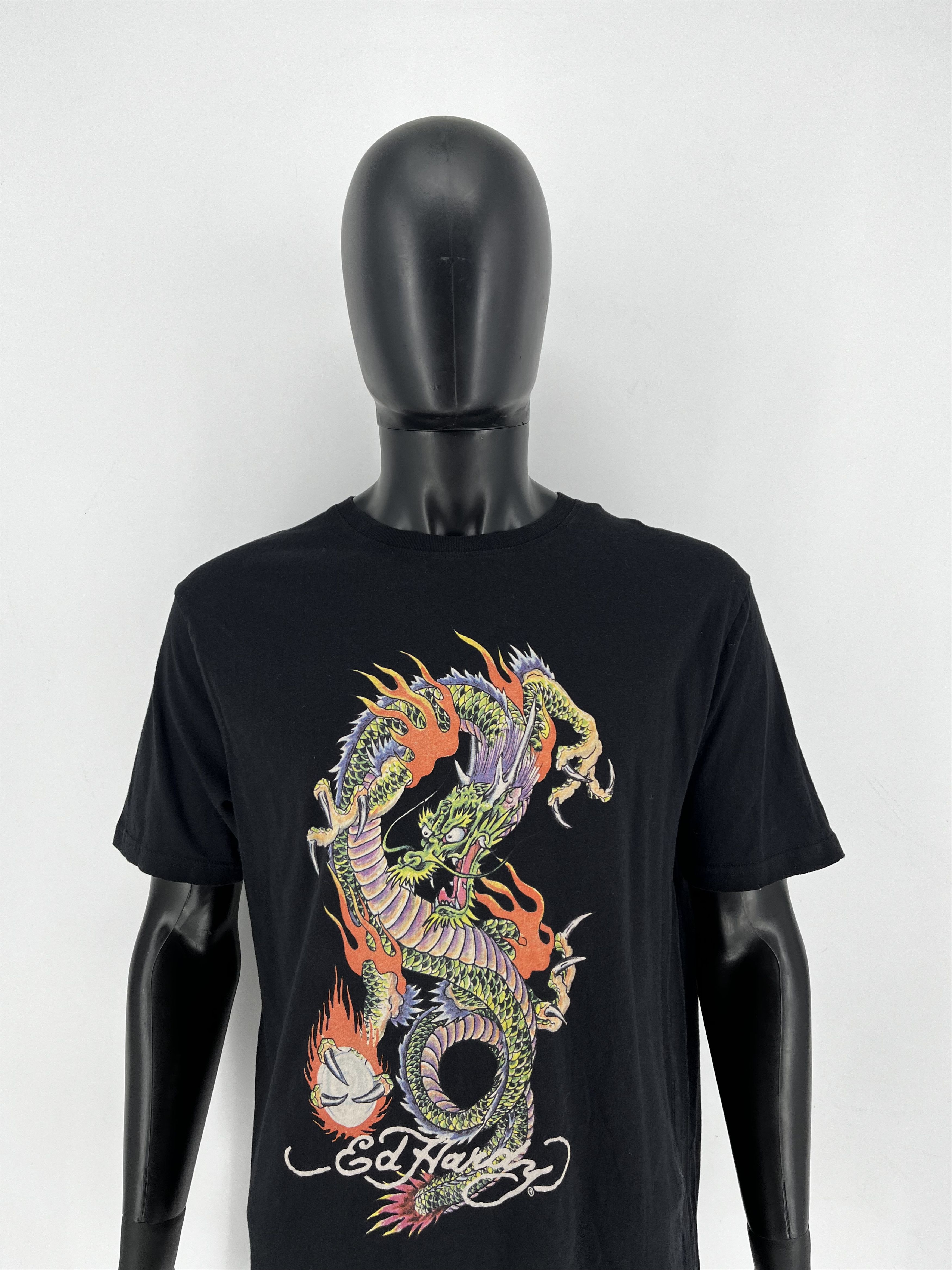 Ed Hardy Vintage Ed Hardy Dragon Graphic Tee Y2K 00s Alternative Size US XL / EU 56 / 4 - 1 Thumbnail