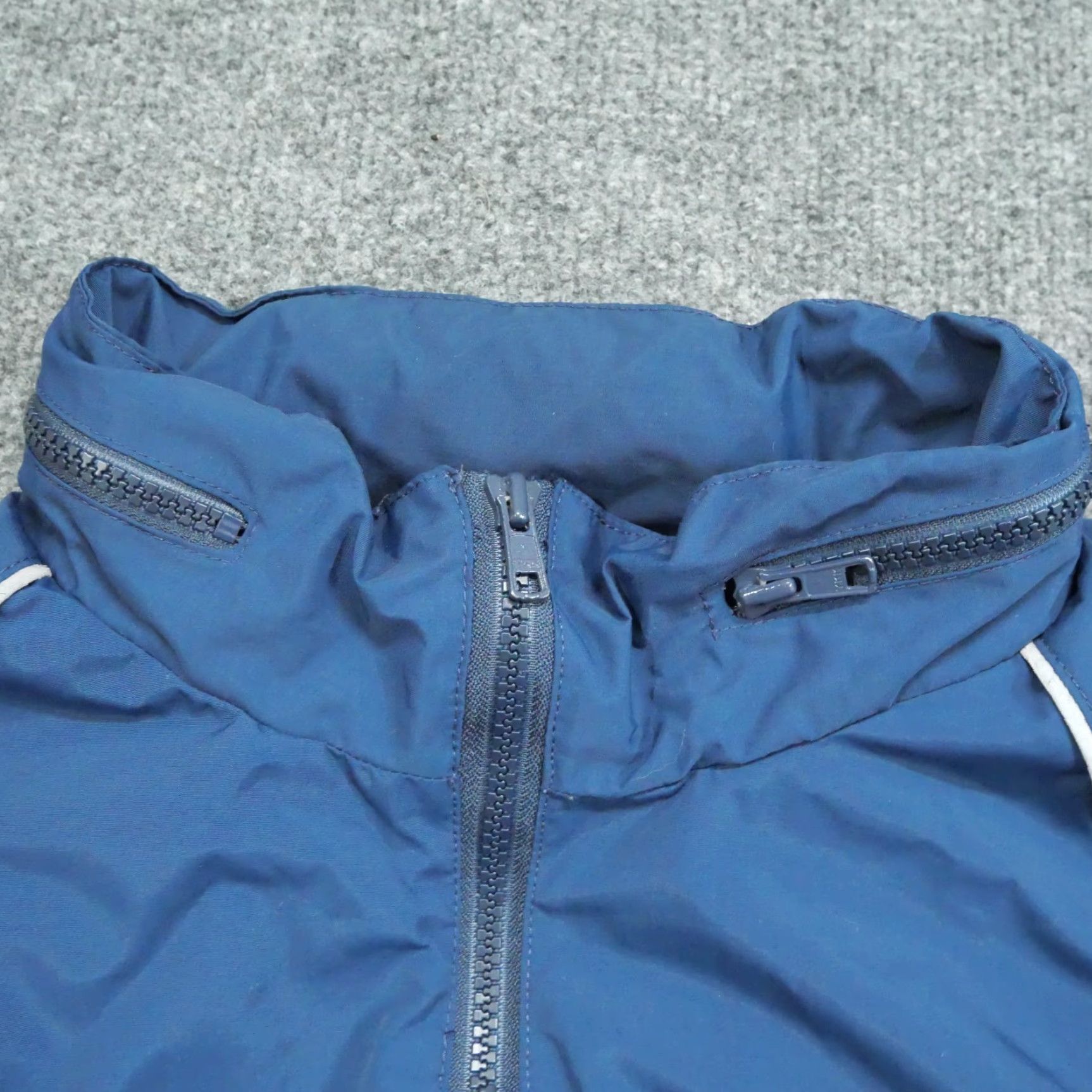 Vintage VINTAGE SKILCRAFT US Air Force Jacket Mens XL Blue Windbreaker Full Zip Hooded Y2K Size US XL / EU 56 / 4 - 6 Thumbnail