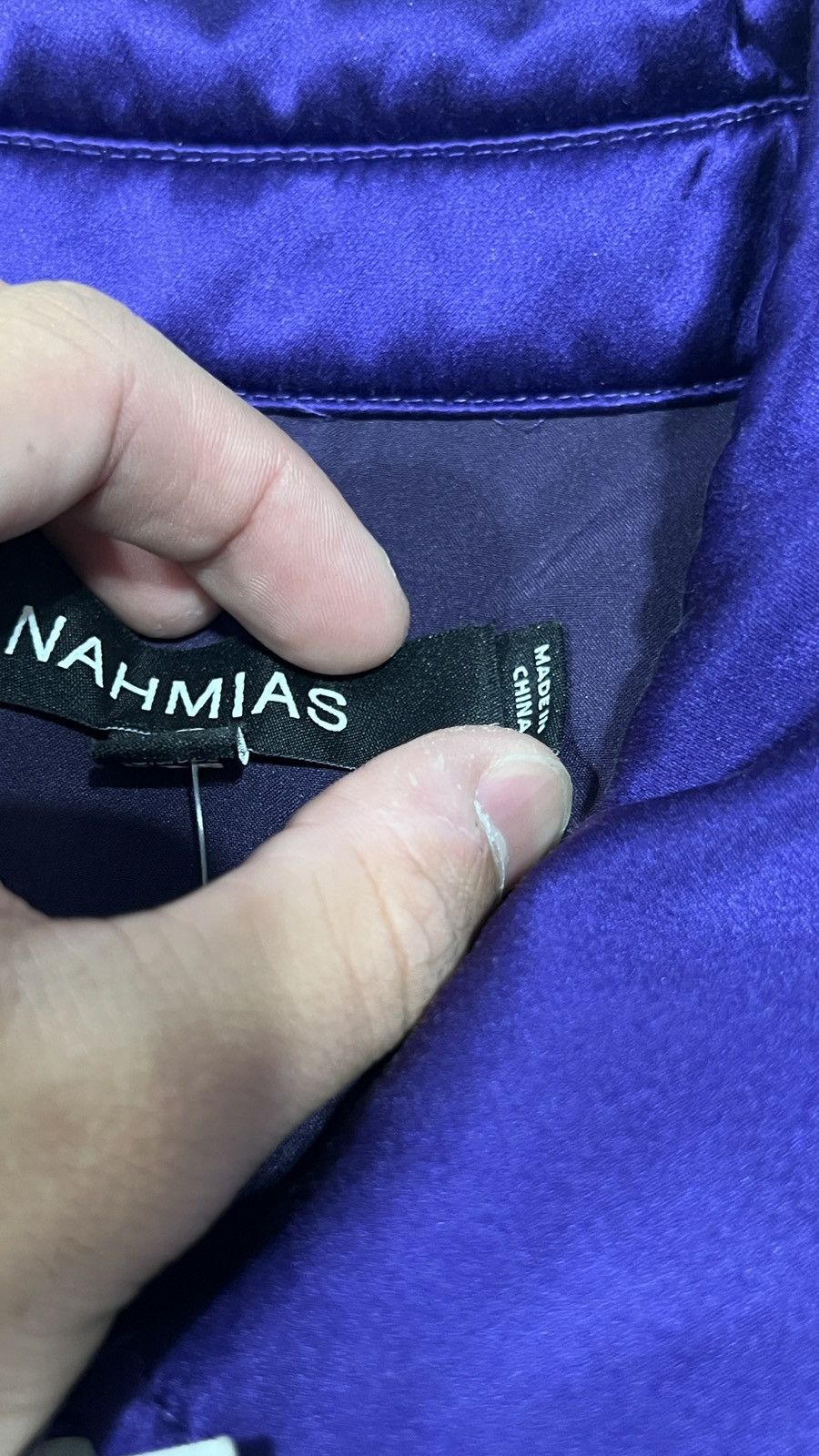 Nahmias Nahmias Purple Light Jacket Size US XL / EU 56 / 4 - 6 Thumbnail