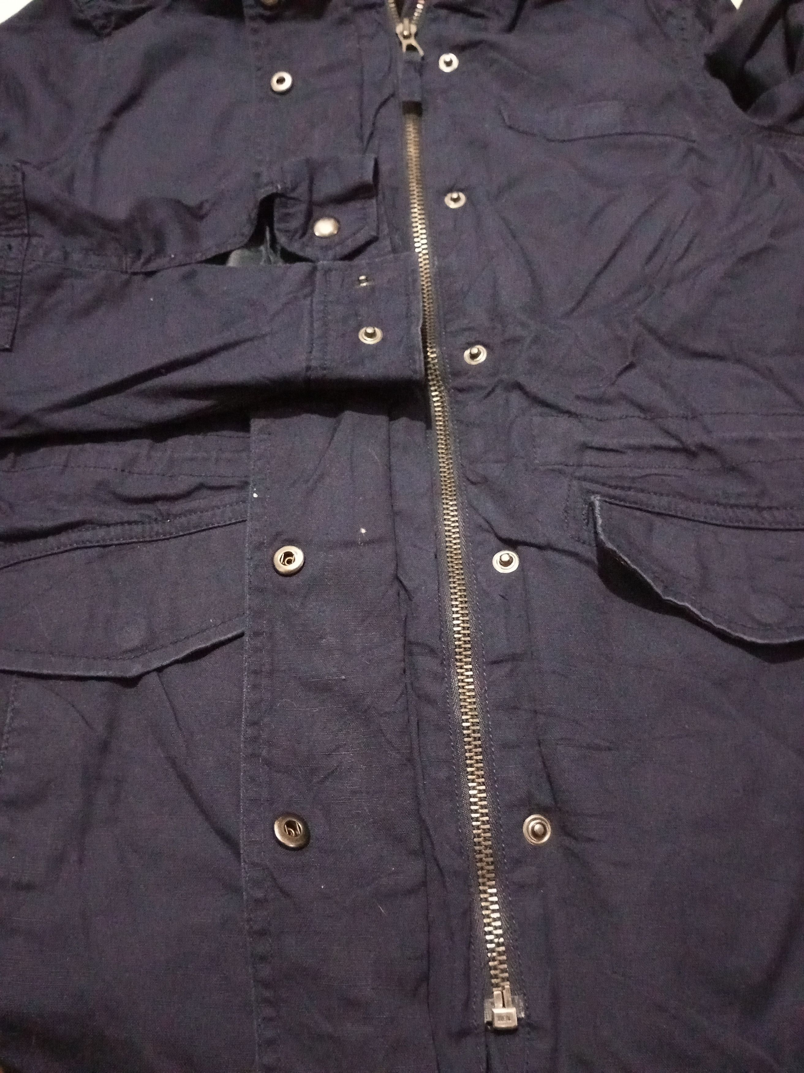 Gap Vtg Gap - Blue Fur Hoodie Fleece Vest Parka 4🟦8 Size US S / EU 44-46 / 1 - 6 Thumbnail