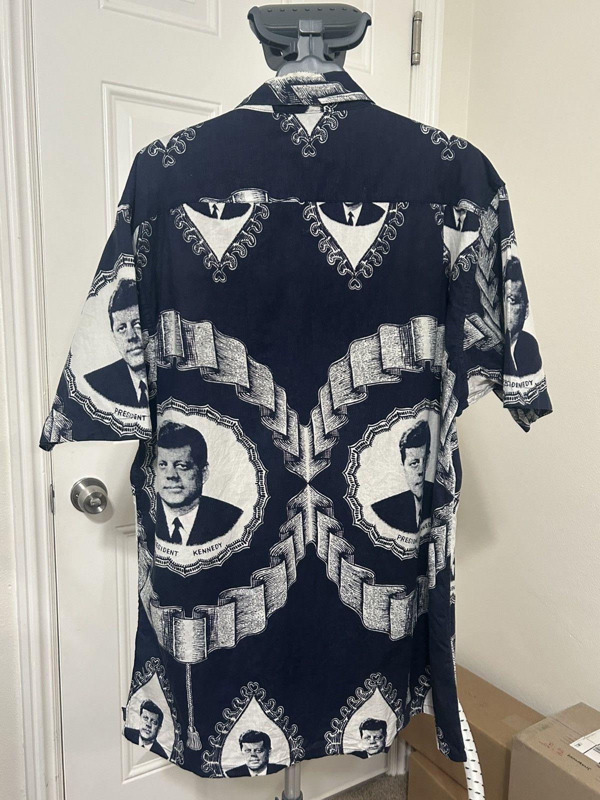 Supreme Supreme JFK button Down Size US XL / EU 56 / 4 - 3 Thumbnail