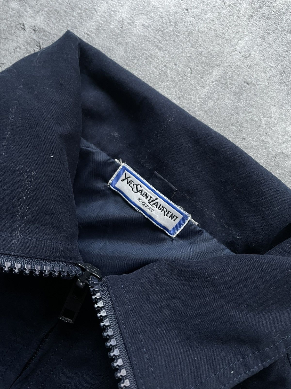 Yves Saint Laurent Vintage 90s YvesSaintLaurent Quilted Bomber Jacket Size US L / EU 52-54 / 3 - 5 Thumbnail