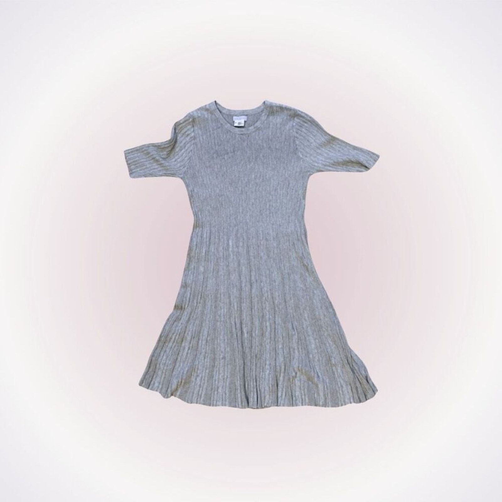 Other Cooperative Grace Ribbed Gray Sweater Dress | Sz S Size S / US 4 / IT 40 - 1 Thumbnail
