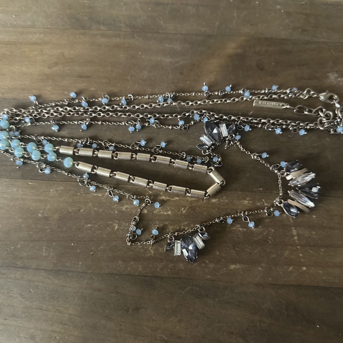 Other Mythologie crystals and gemstones long layered necklace Size ONE SIZE - 2 Thumbnail