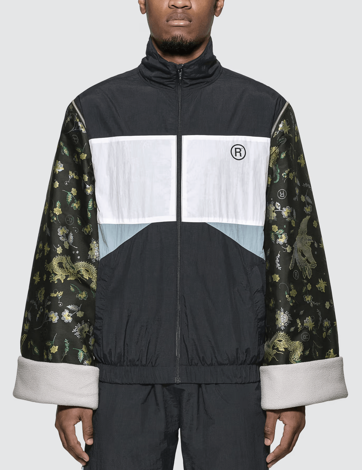 Martine Rose Jacquard Sleeves Track Jacket Size US XL / EU 56 / 4 - 7 Thumbnail