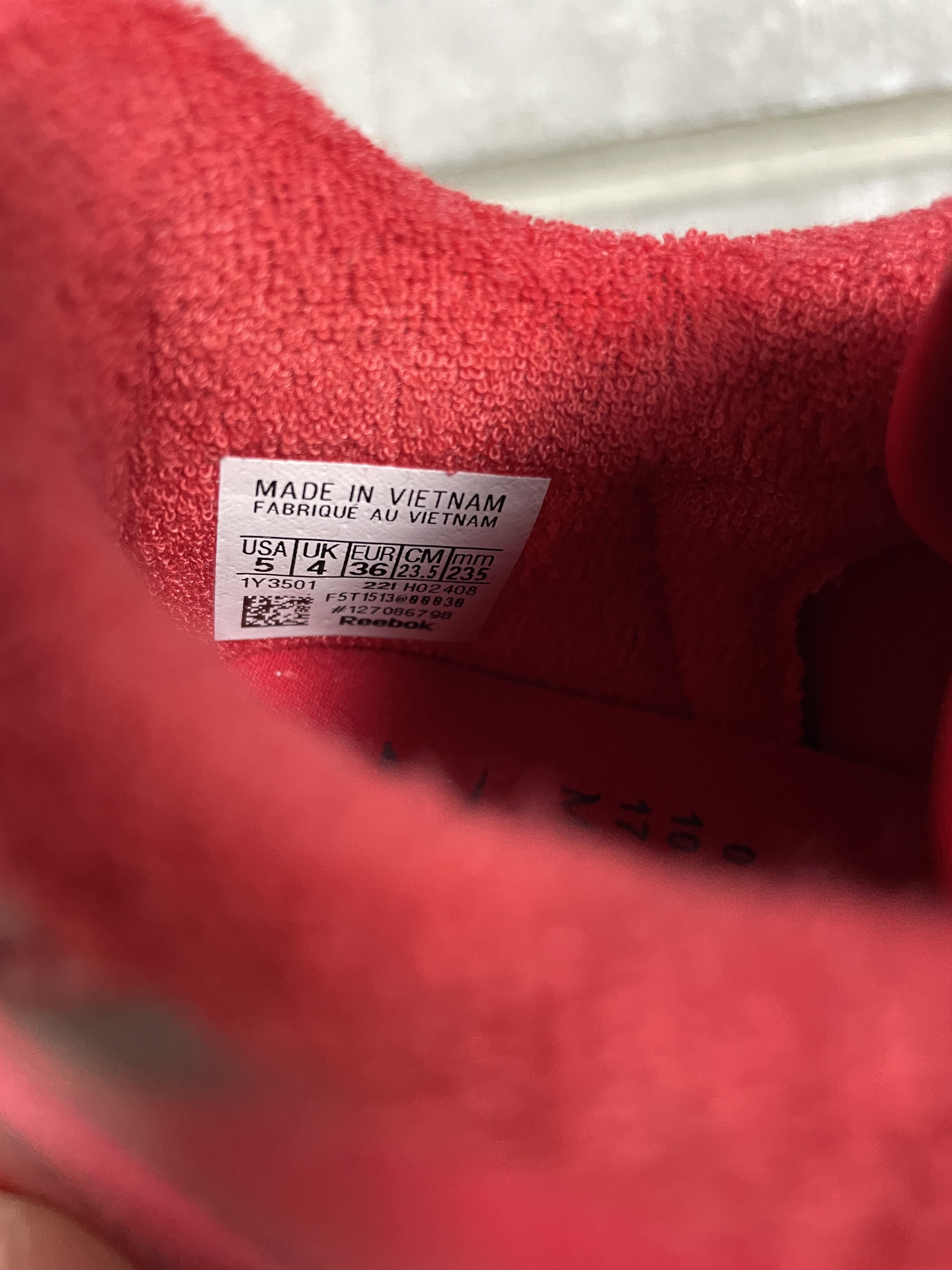 Maison Margiela × Reebok REEBOK X MAISON MARGIELA PROJECT 0 CC TL RED Size US 5 / EU 37 - 6 Thumbnail
