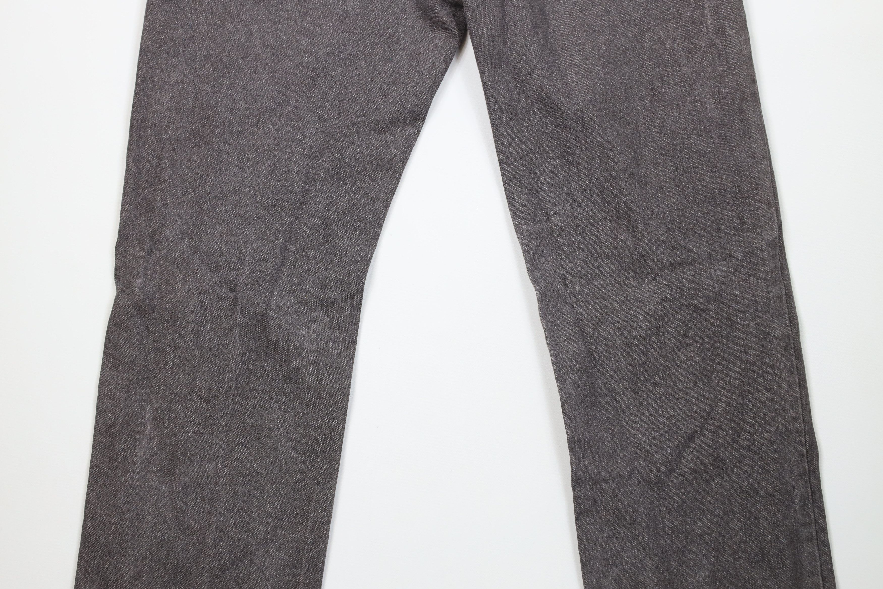 Vintage Vintage 90s Y2K Streetwear Fit Wide Leg Denim Jeans Gray Size US 36 / EU 52 - 11 Thumbnail