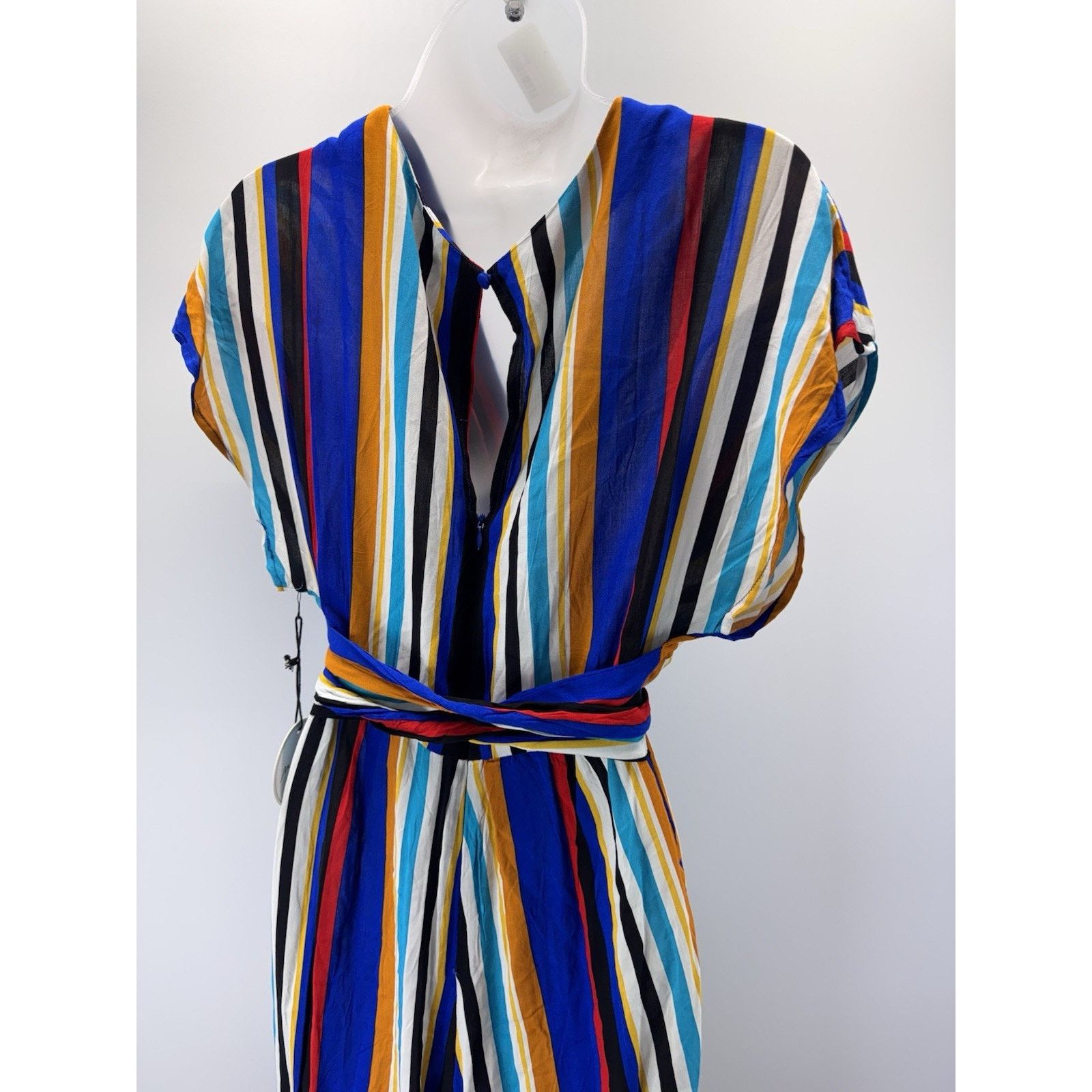 Other MILK & HONEY Rainbow Jumpsuit Stretches At Waste Sz M Size M / US 6-8 / IT 42-44 - 4 Thumbnail
