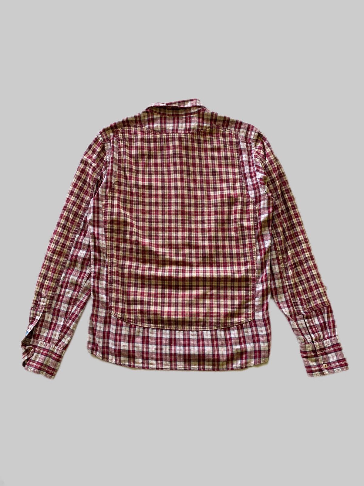 291295=Homme 291295=Homme Remake Checkered Flannel Shirt Size US M / EU 48-50 / 2 - 11 Thumbnail
