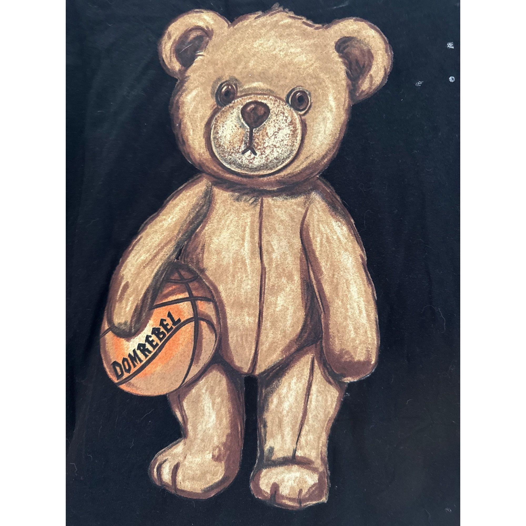 DOMREBEL Domrebel Large Teddy Bear Basketball T-Shirt 82 EUC Size US L / EU 52-54 / 3 - 2 Thumbnail