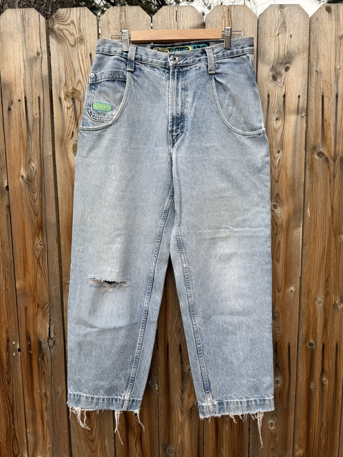 JNCO Vintage JNCO Player 170 Blue Denim Jeans USA Men’s 32X30 Size US 32 / EU 48 - 3 Thumbnail