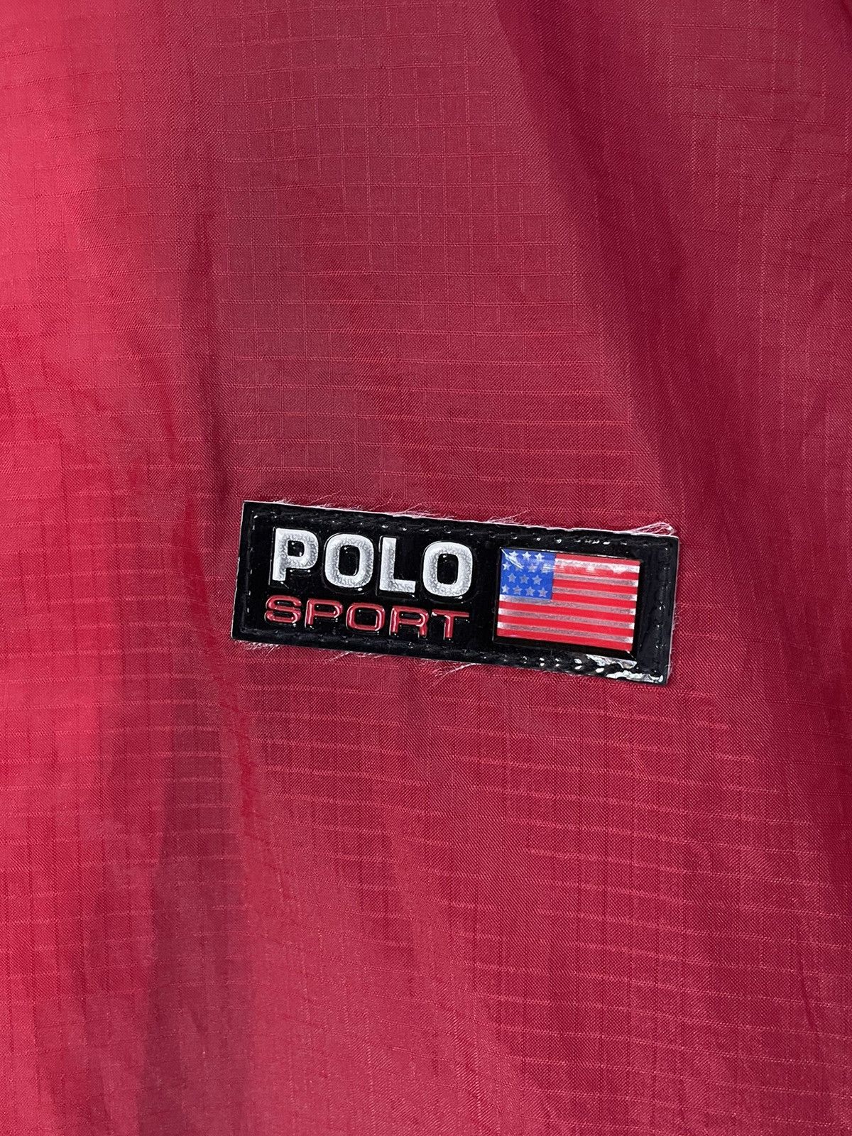 Polo Ralph Lauren × Vintage Light Windbreaker Red Polo Sport 90’s Vintage SoccerBall Size US L / EU 52-54 / 3 - 5 Thumbnail