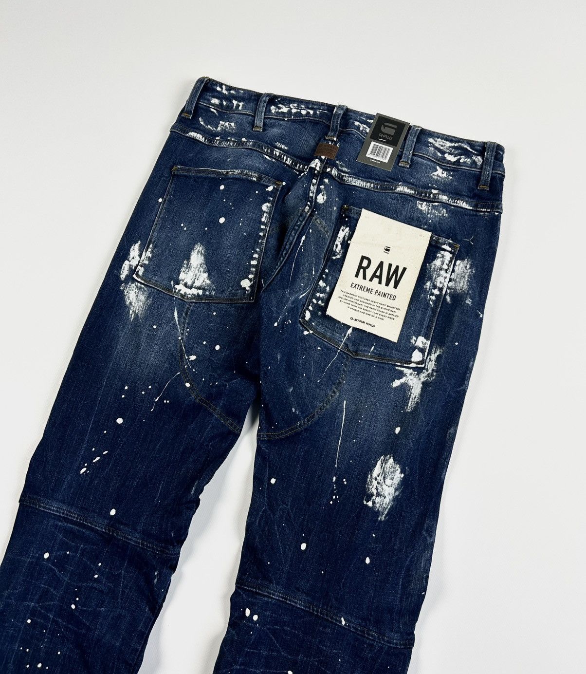 G-Star G-star raw 3D denim paint stains jeans Size US 32 / EU 48 - 6 Thumbnail
