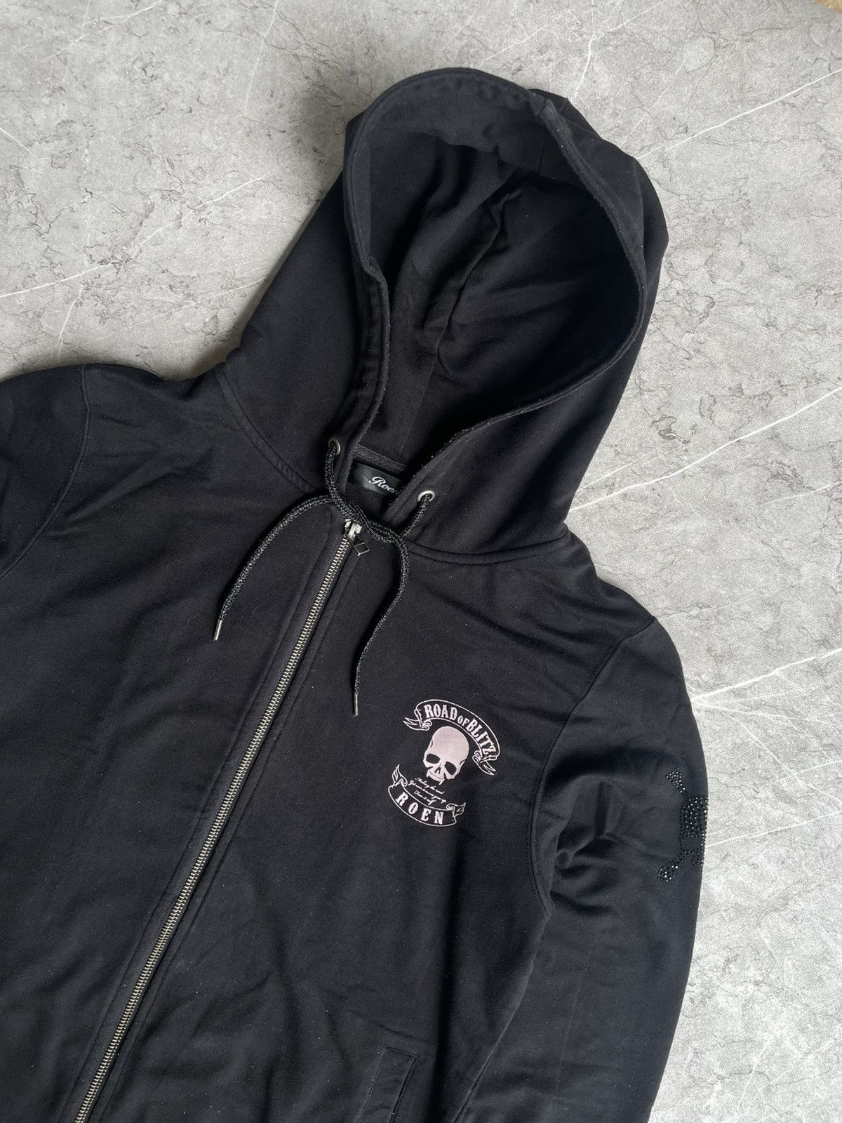 Japanese Brand × Roen Roen Art Skull Sweatshirt Hoodie Size US L / EU 52-54 / 3 - 3 Thumbnail