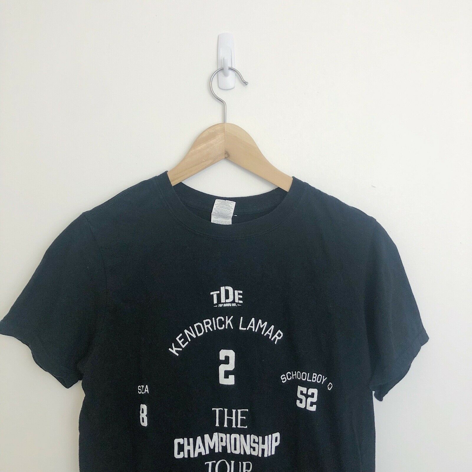 Top Dawg Entertainment 2018 Top Dawg TDE The Championship Tour T Shirt Sz. S Size US S / EU 44-46 / 1 - 2 Thumbnail