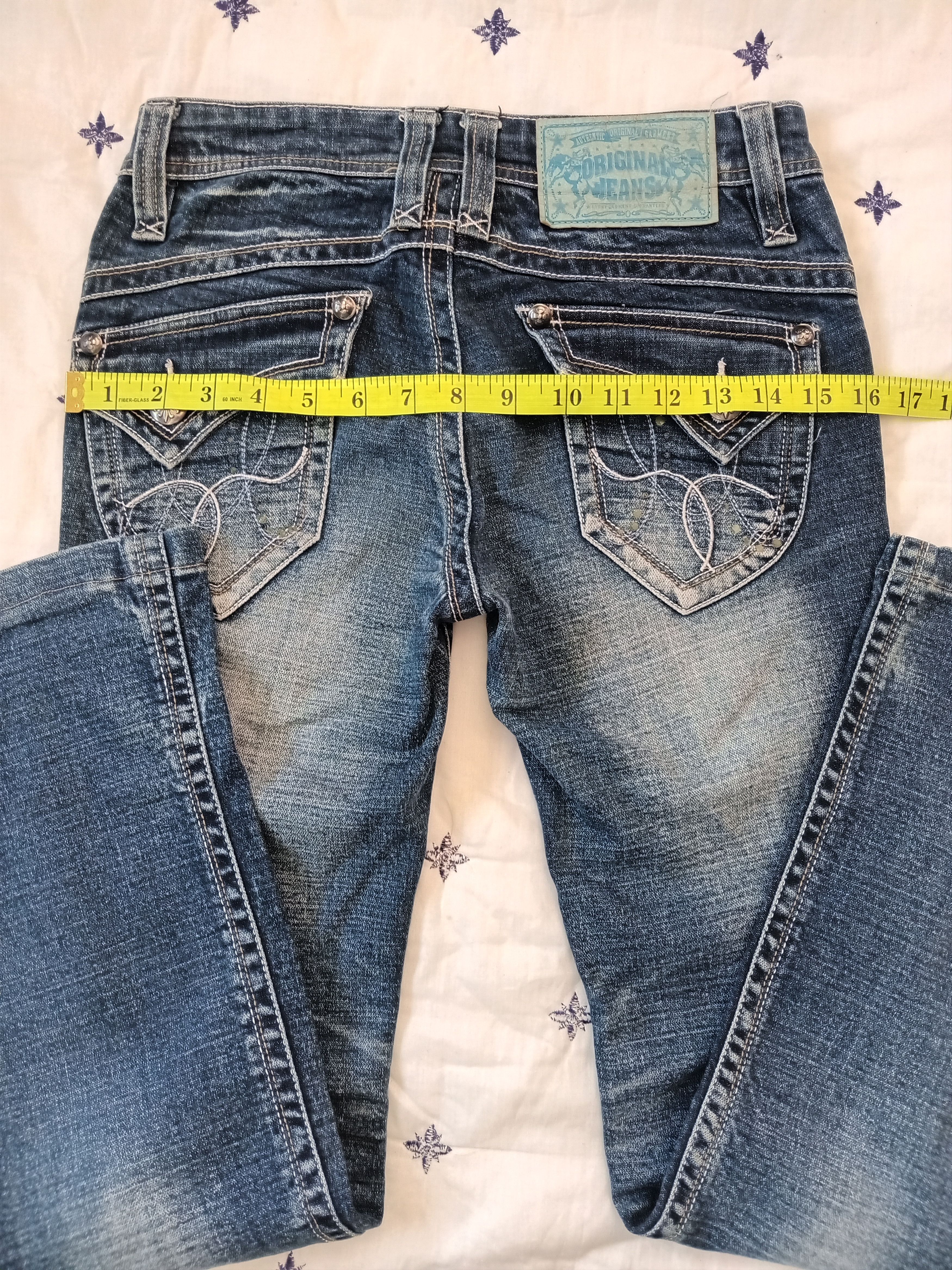 Japanese Brand Original Jeans Garment Japanese Flared Jeans Size 28" / US 6 / IT 42 - 5 Thumbnail