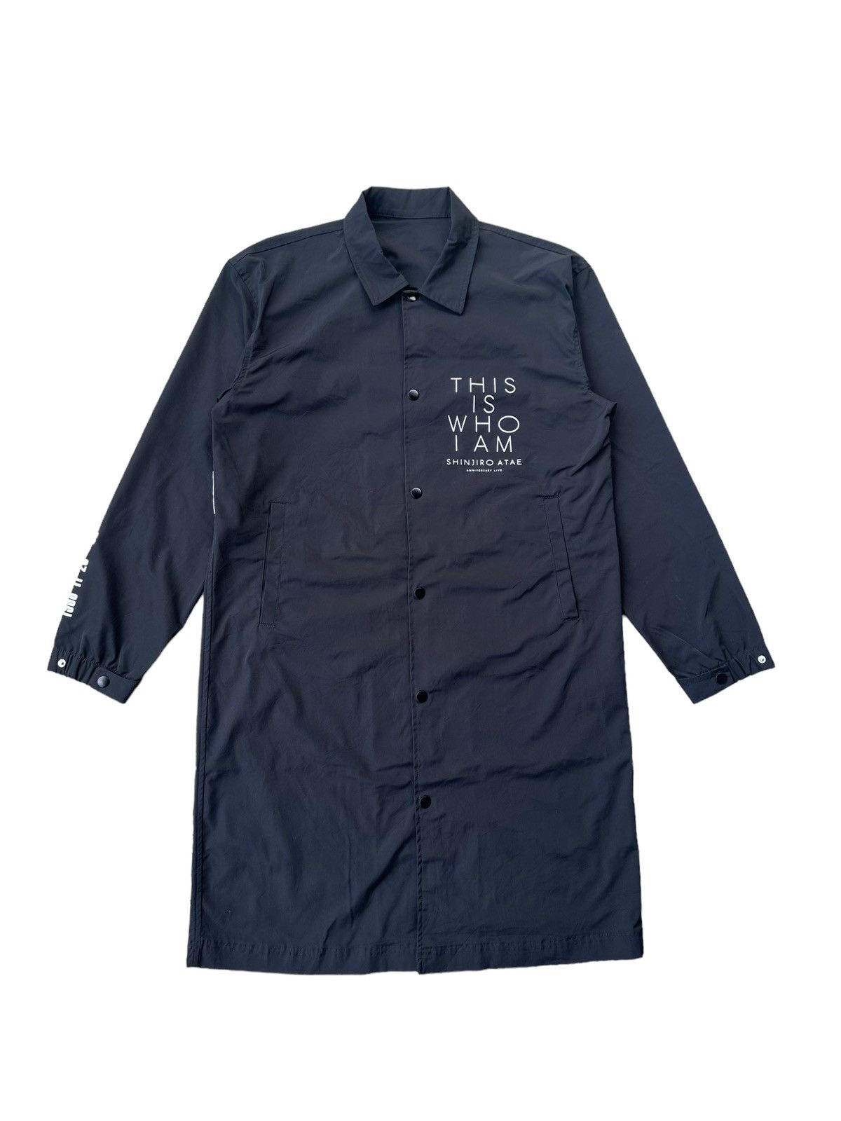 Designer Japan actor/songwriter Shinjiro Atae 30 aniversary long coat Size US M / EU 48-50 / 2 - 2 Thumbnail