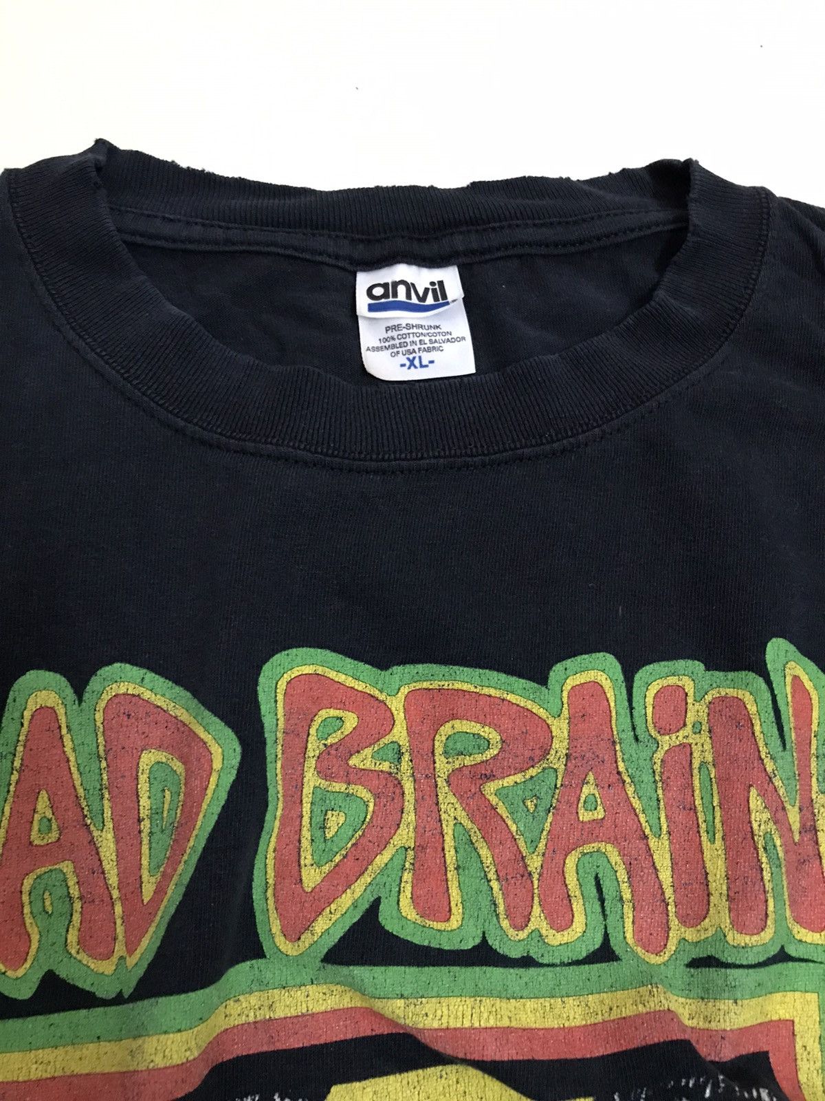 Band Tees Vintage BAD BRAINS Faded Shirt Size US XL / EU 56 / 4 - 5 Thumbnail