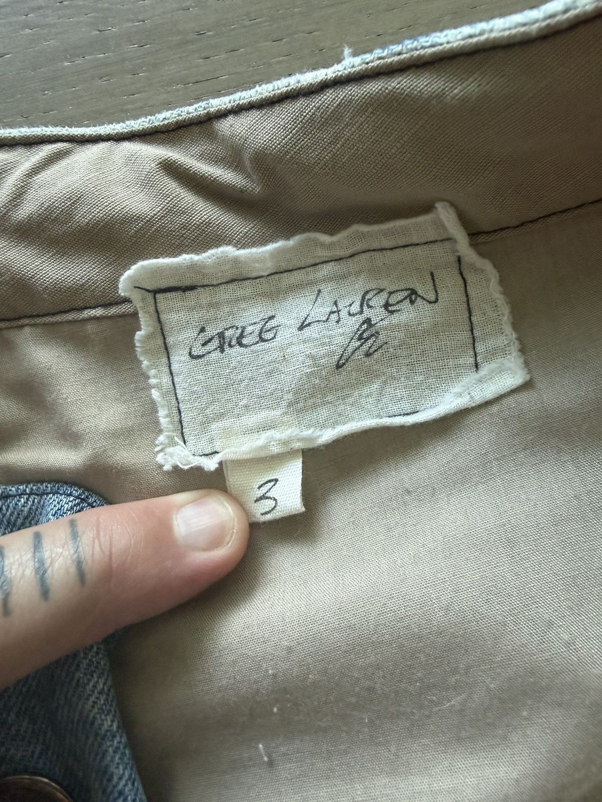 Greg Lauren Greg Lauren mixed denim 34 lounge size 3 Size US 36 / EU 52 - 4 Thumbnail