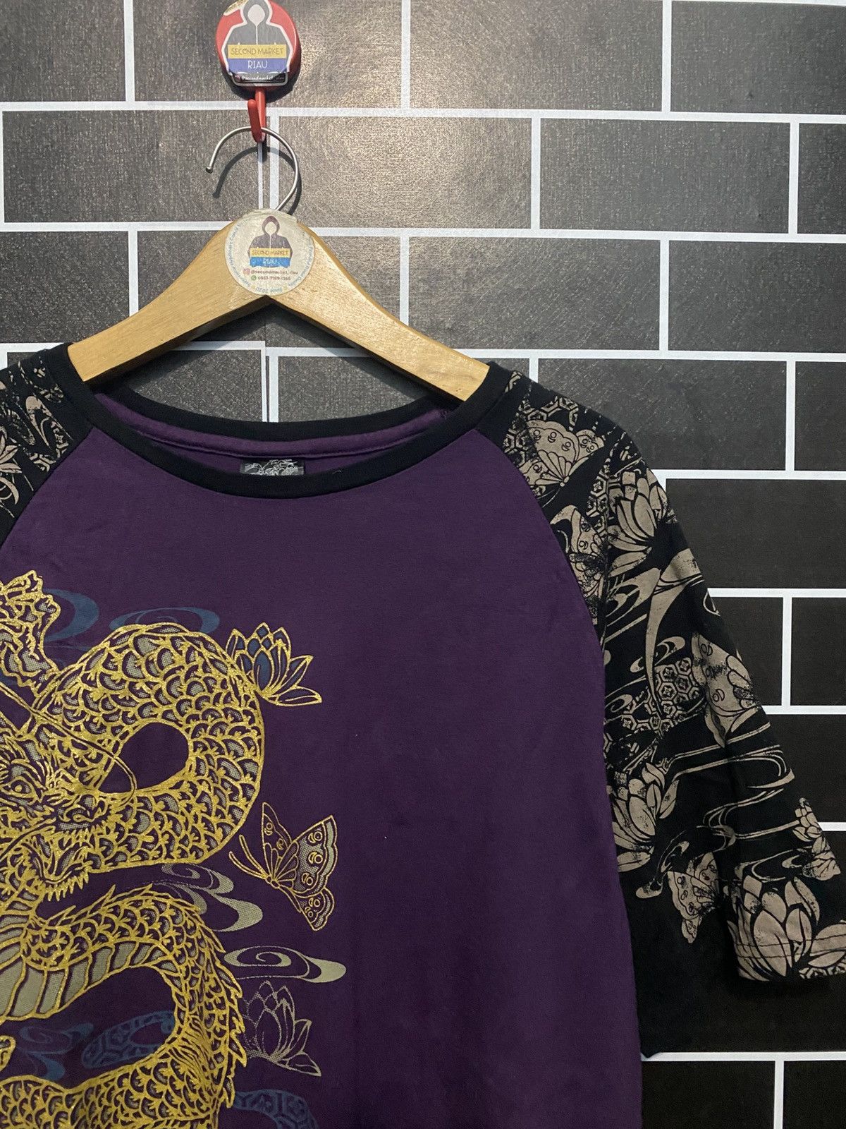 Japanese Brand Vintage DBLD Traditional Design Sukajan Tshirt Size US L / EU 52-54 / 3 - 1 Thumbnail