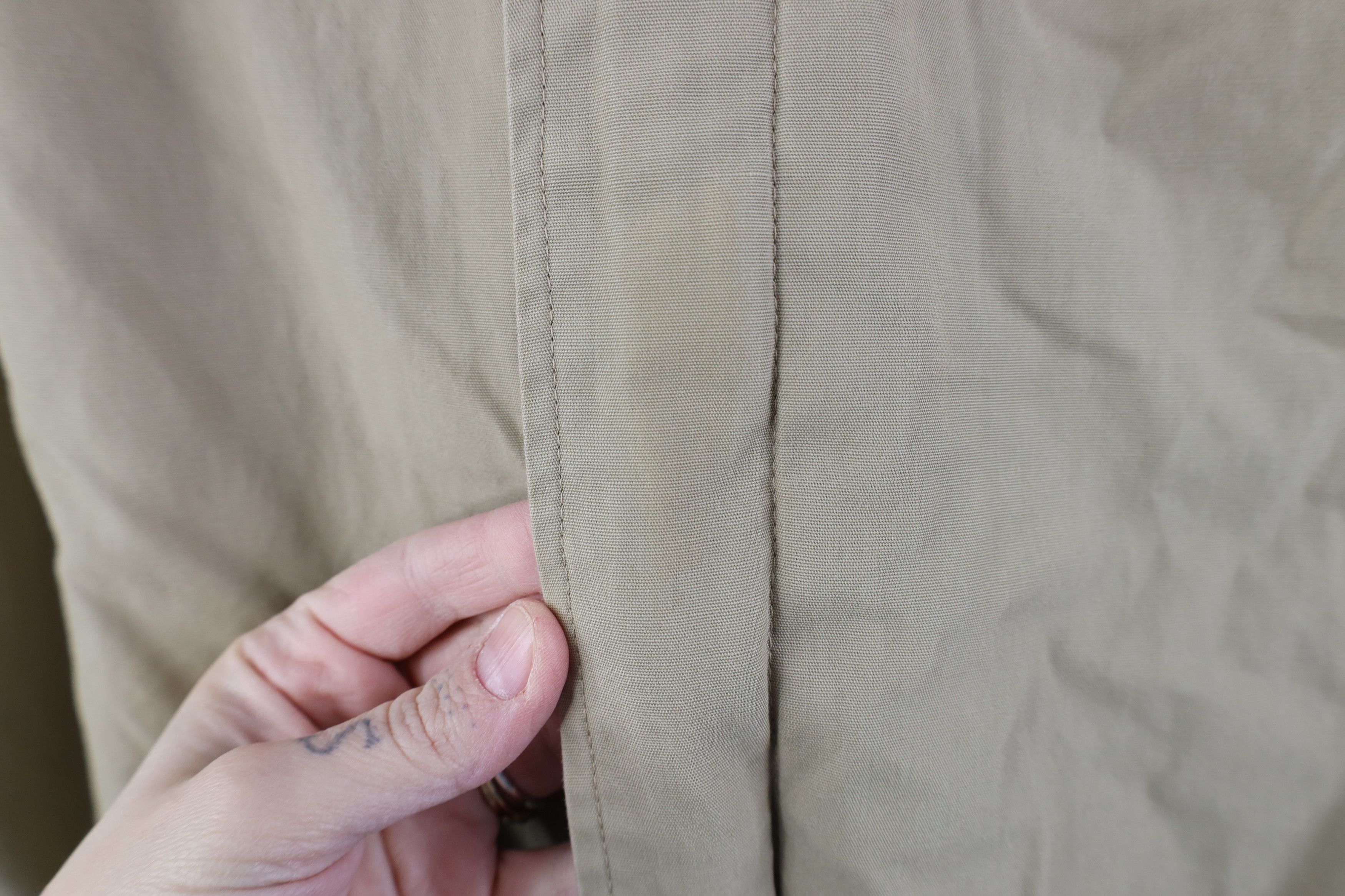 Vintage Vintage 90s Streetwear Catalina Bomber Jacket Beige Size US L / EU 52-54 / 3 - 4 Thumbnail