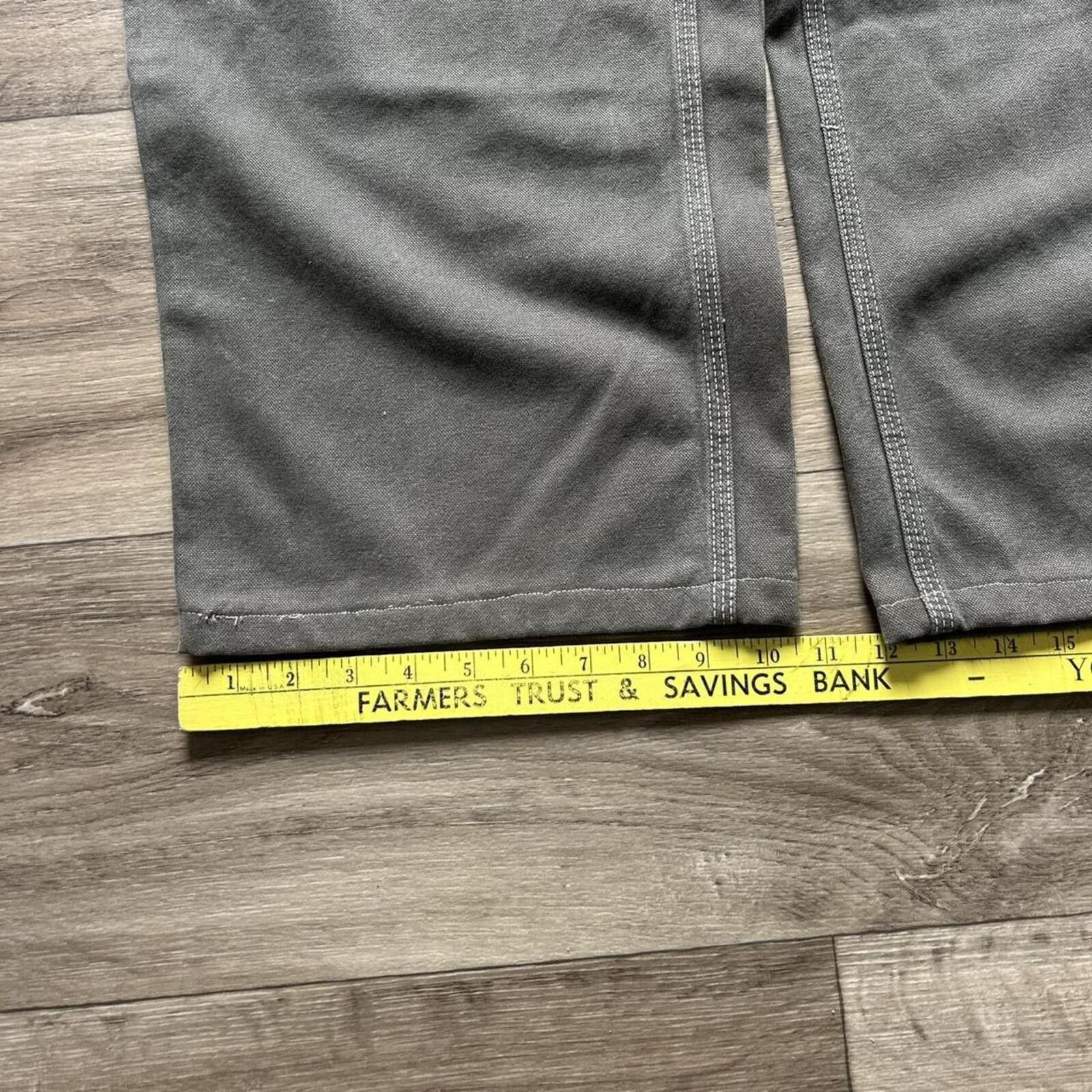 Gap Vintage y2k Moss Green Baggy Carpenter Gap Pants Jeans 38x34 Size US 34 / EU 50 - 8 Thumbnail