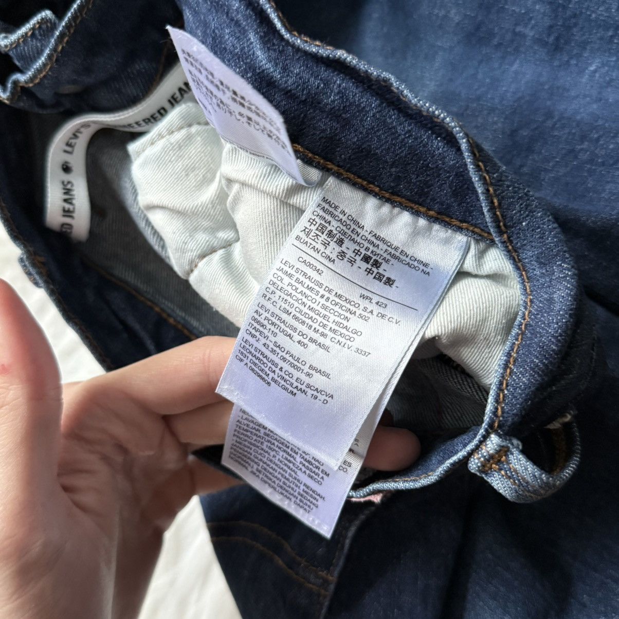 Levi's 📌 Vintage 00s Levi's Engineered Y2K Regular Jeans Size US 33 - 10 Thumbnail