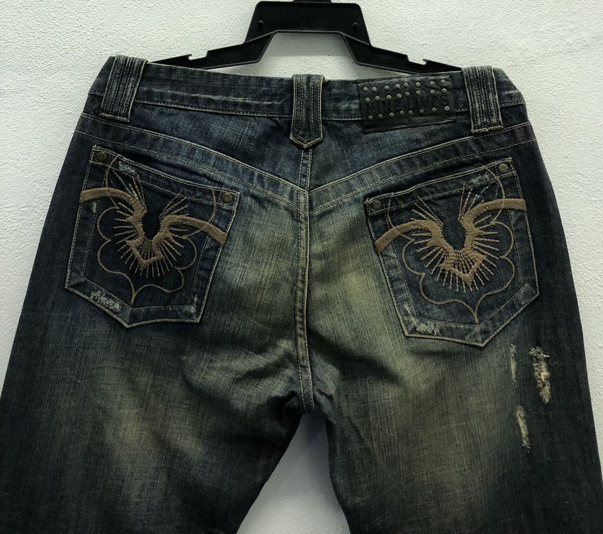 Nine Lives Vintage Nine Lives Denim Pants Size US 34 / EU 50 - 4 Thumbnail