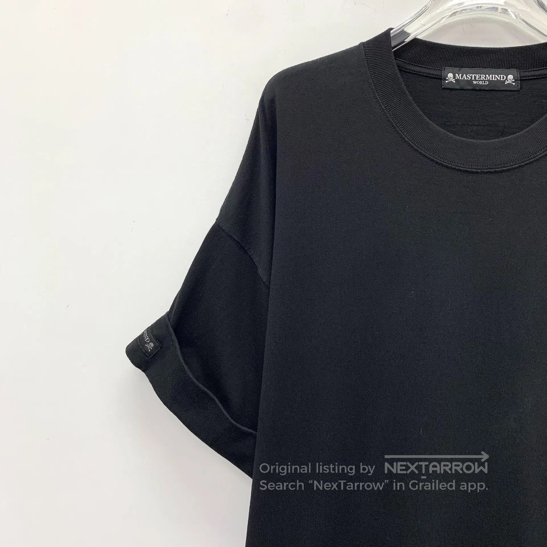 Other Mastermind World Black skull appliqué cotton round neck sh Size US M / EU 48-50 / 2 - 3 Thumbnail