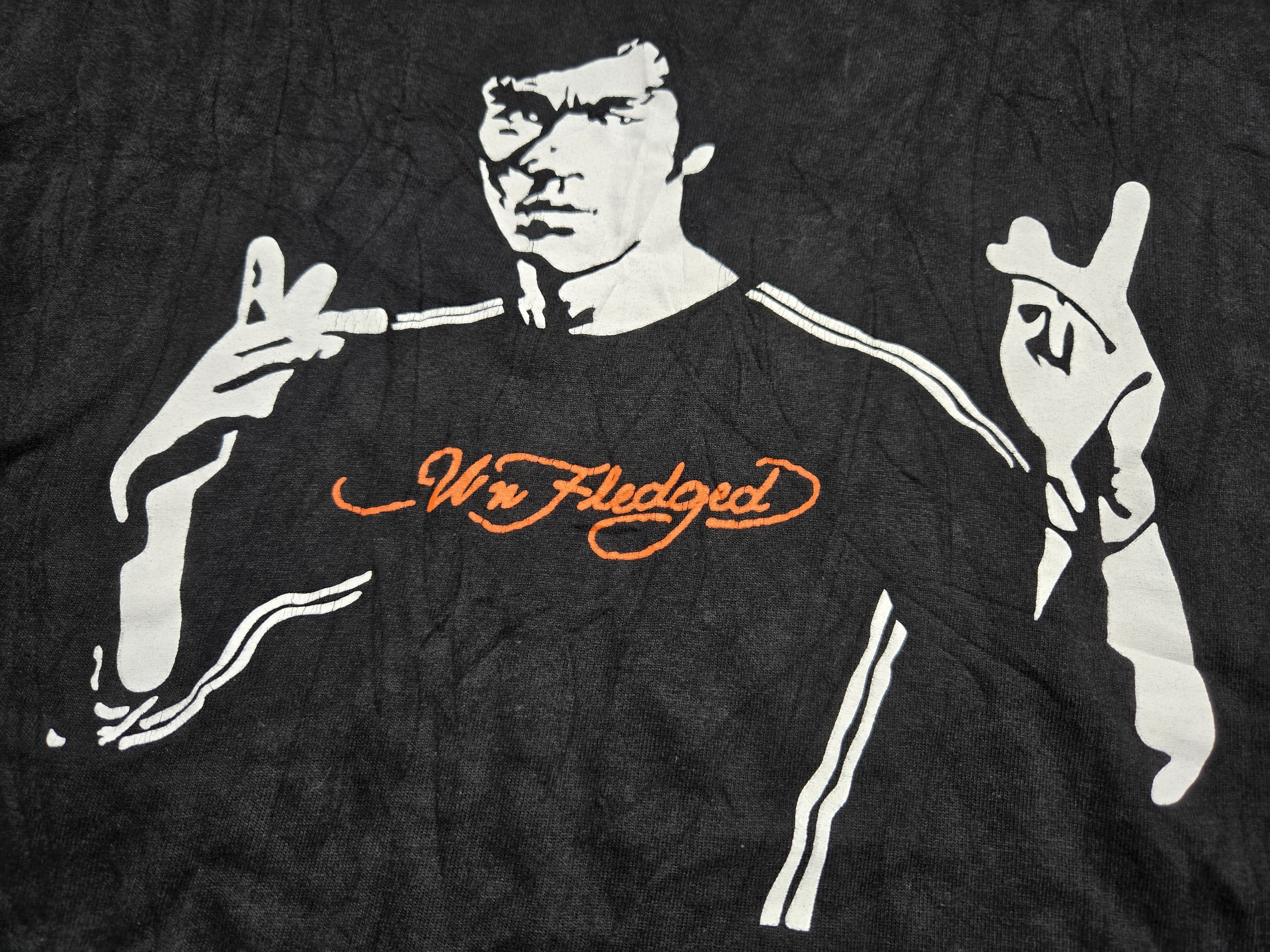 Vintage Vintage 00s Y2K Unfledged Bruce Lee Kung Fu Size US M / EU 48-50 / 2 - 2 Thumbnail