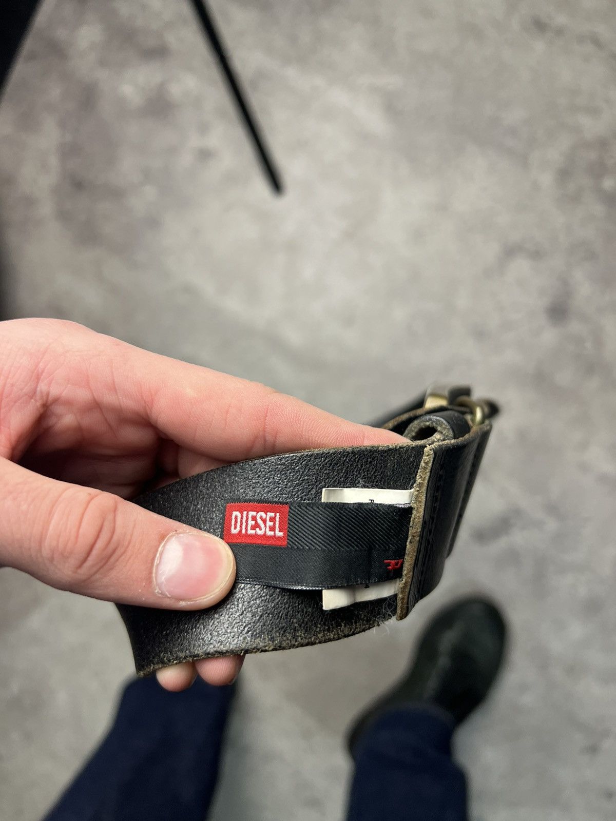 Diesel Y2K Vintage Diesel Big Logo Belts Streetwear USA rare style Size ONE SIZE - 4 Thumbnail