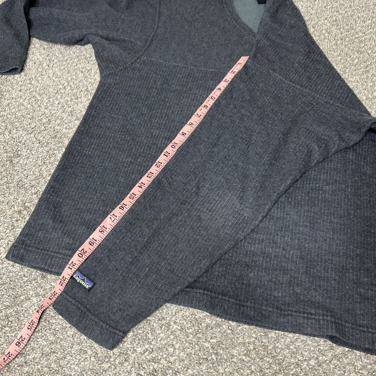 Patagonia × Vintage Vintage Patagonia wool mix knit grey sweater Size US L / EU 52-54 / 3 - 10 Thumbnail