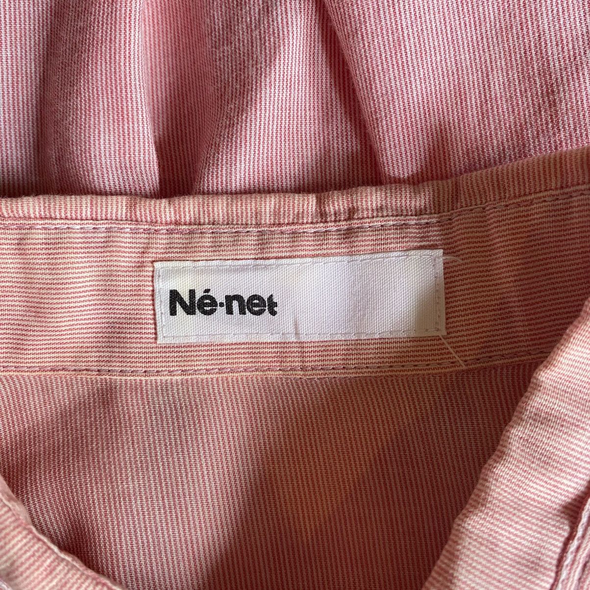 Ne-Net Ne-net Pink Puff Sleeve Babydoll Blouse Size XS / US 0-2 / IT 36-38 - 9 Thumbnail