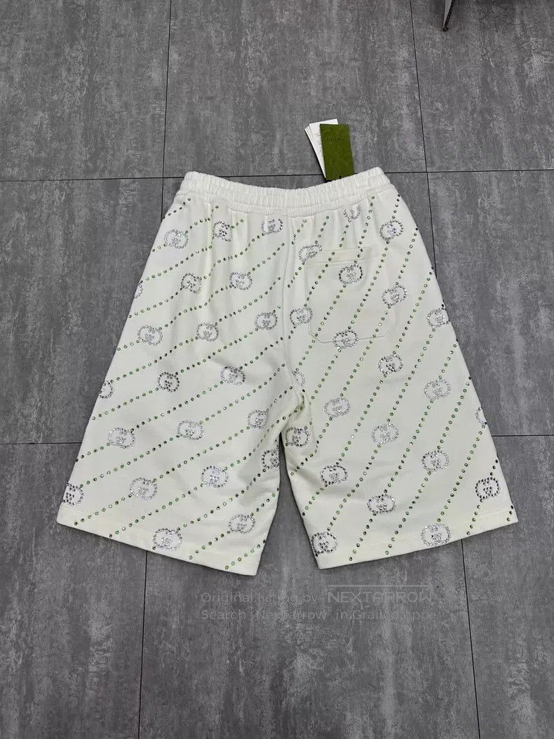 Gucci Gucci Size XS Wool blend embroidered shorts Size 42" / US 20 - 2 Thumbnail