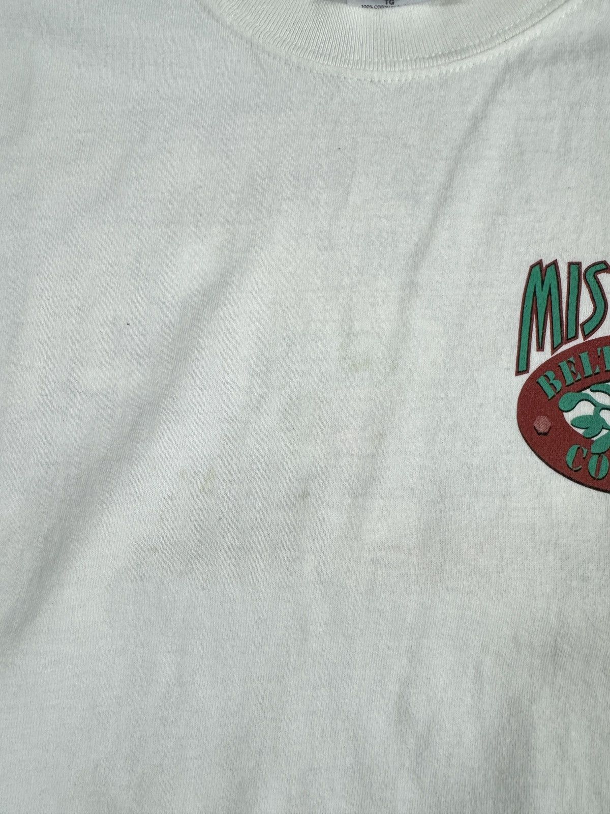 Vintage Vintage Mistletoe Belt Buckle Company Adult Humor Shirt Size US XL / EU 56 / 4 - 8 Thumbnail