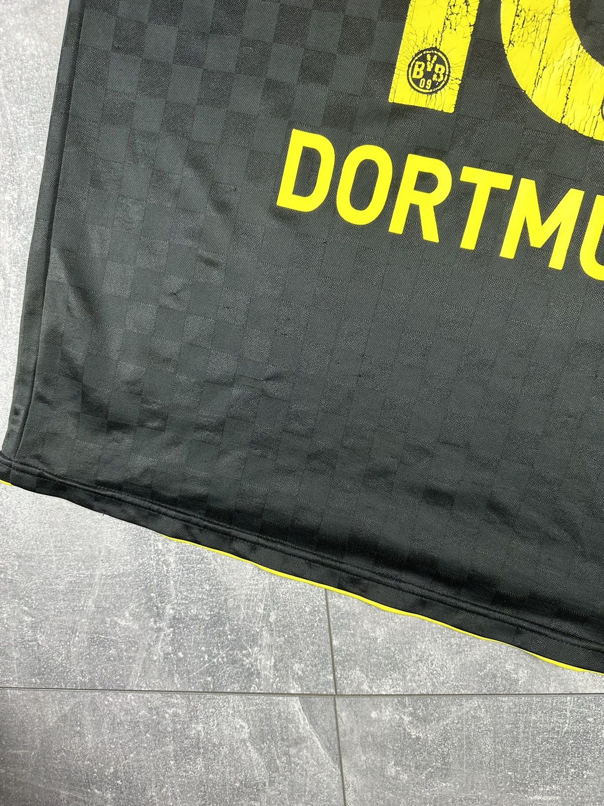 Kappa Kappa Borussia Dortmund #18 Lucas 2010/11 Away Jersey Size US XL / EU 56 / 4 - 19 Thumbnail