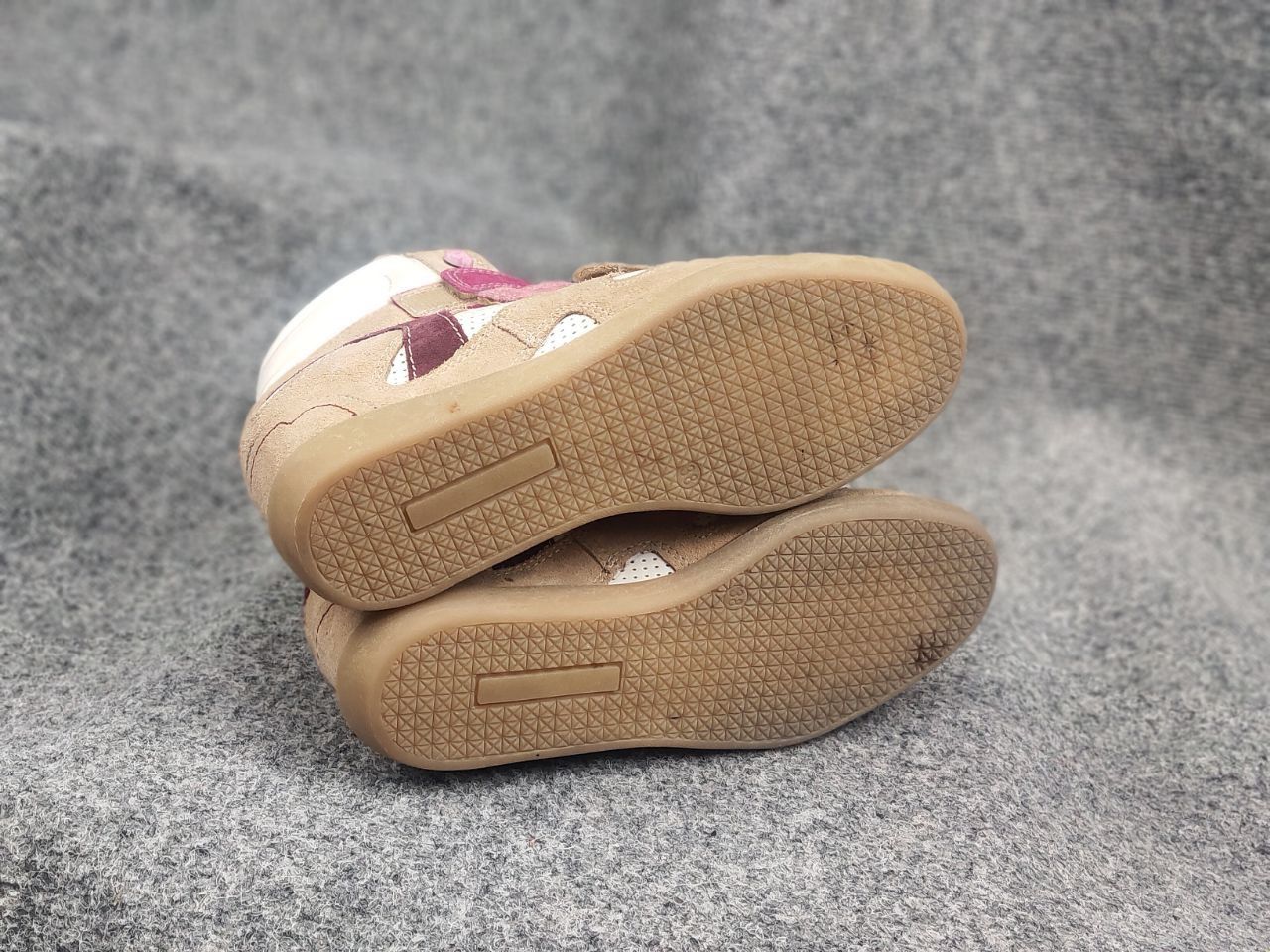 If Six Was Nine Vintage isabel marant Style wedge sneakers suede Velcro Y2K Size US 8 / IT 38 - 16 Thumbnail