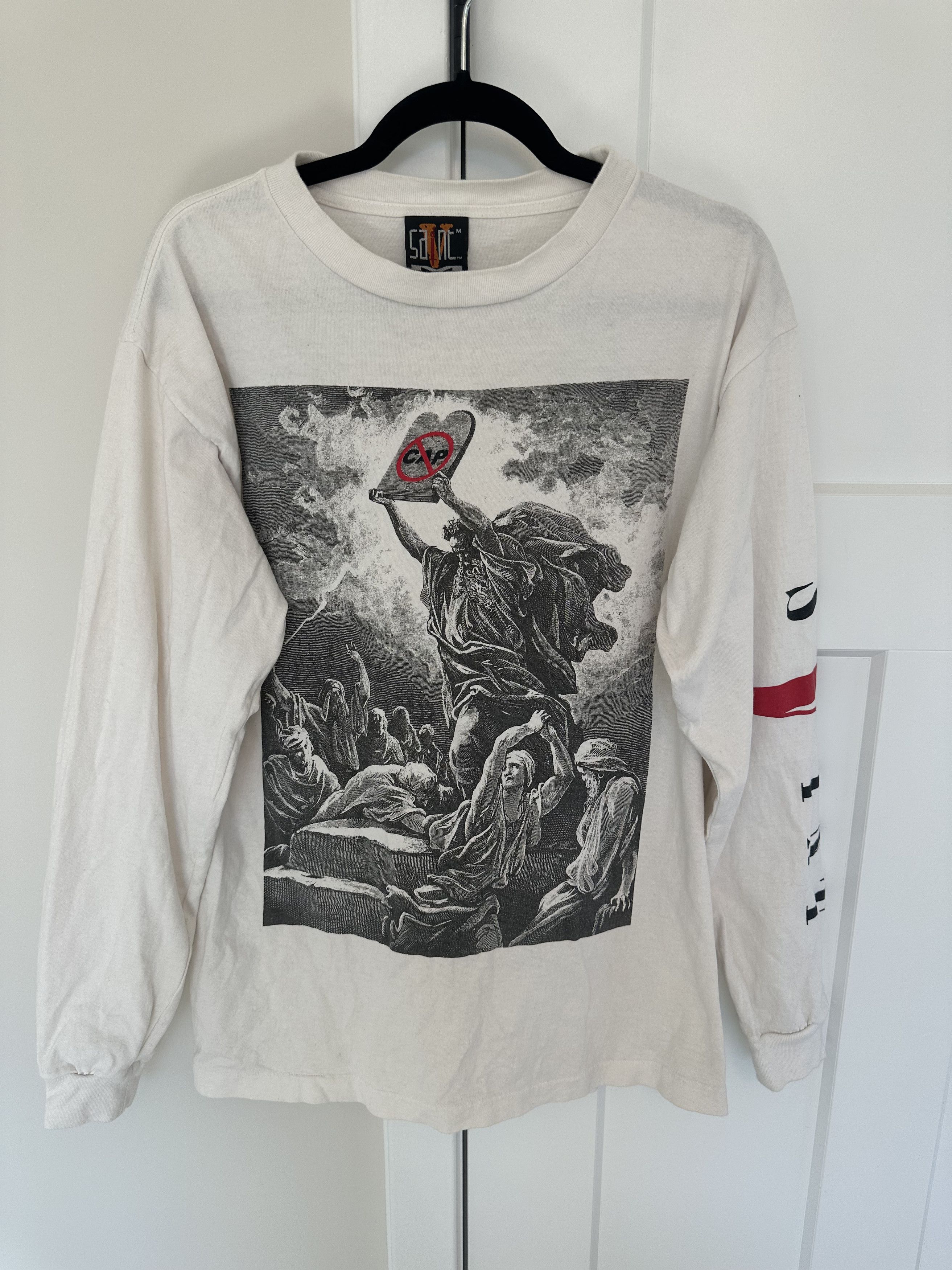 Saint Michael SAINT MICHAEL 22SS MOTO Long Sleeve T-Shirt White S 